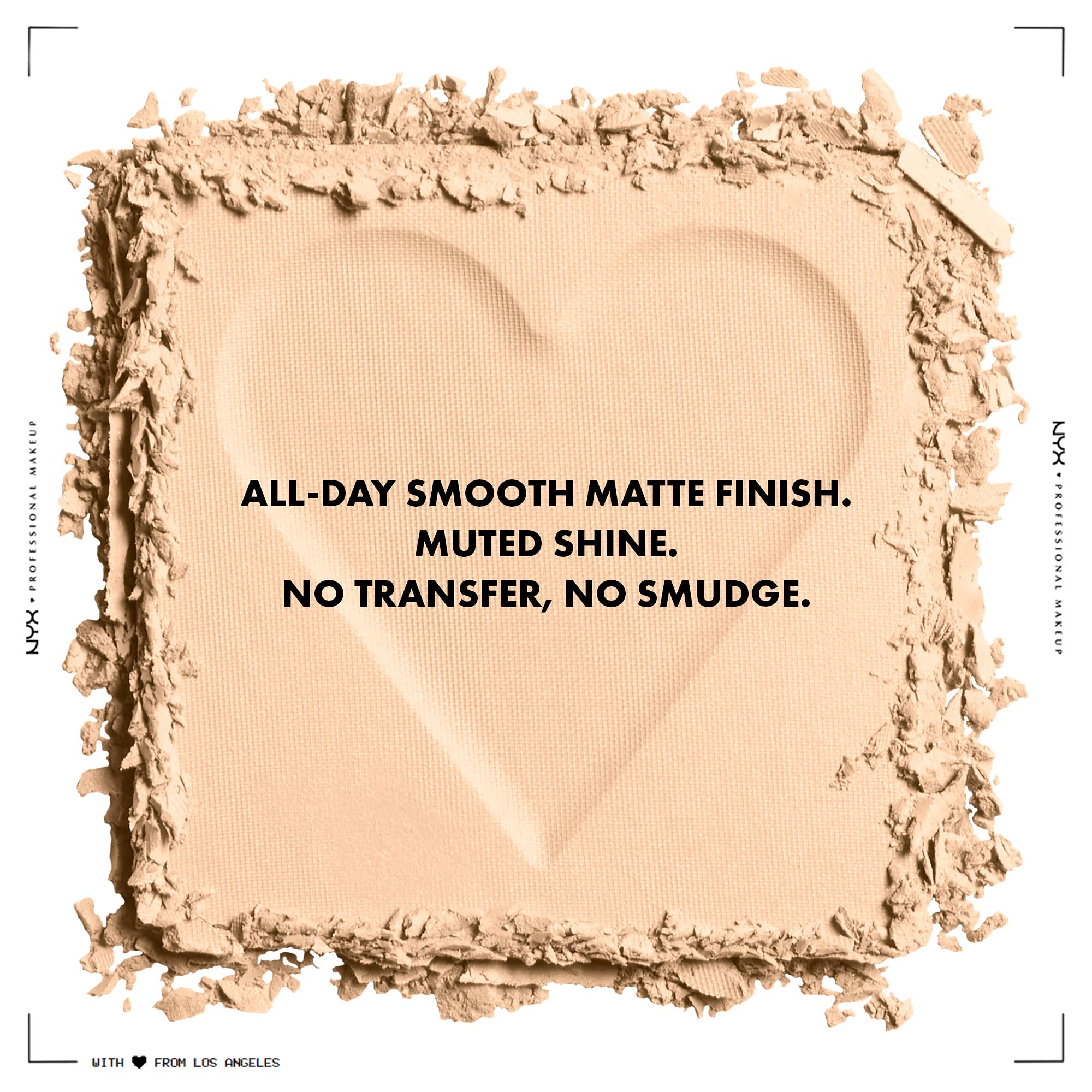 NYX PROFESSIONAL MAKEUP Can 't Stop Won 't Stop Mattifying Pressed Powder - Light