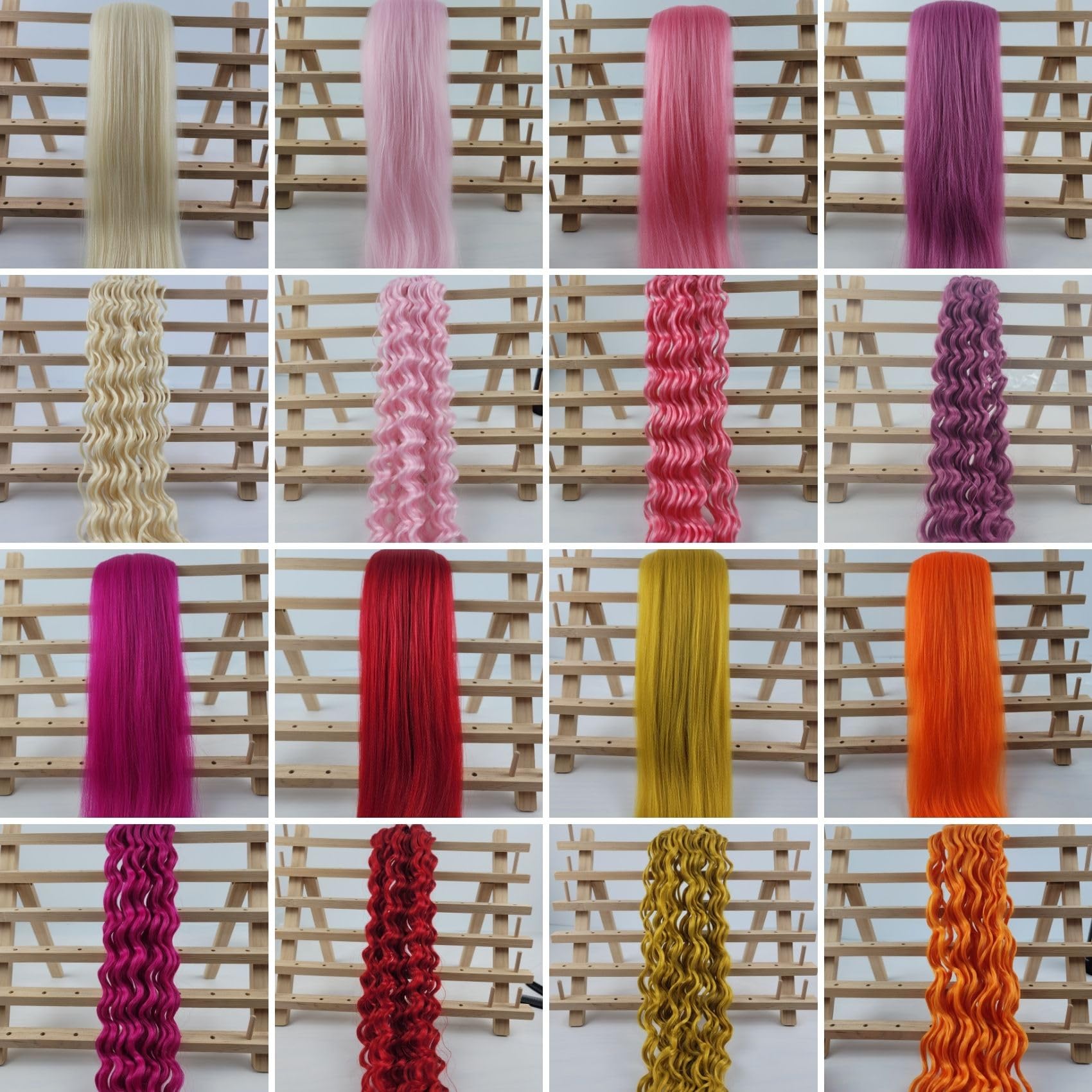 Leticia Boho Braiding Hair - 26 Inch Orange Synthetic Hair (Packs of 5+1) for Curly Braids