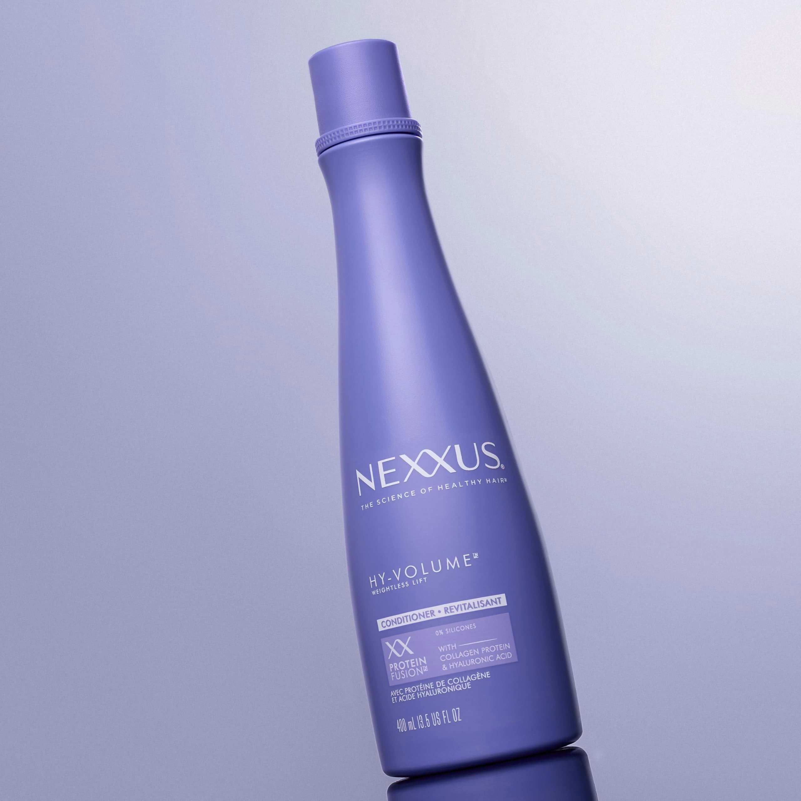 Nexxus Hy-Volume Weightless Lift Conditioner Protein Fusion With Collagen Protein & Hyaluronic Acid For Flat & Limp Hair For 48