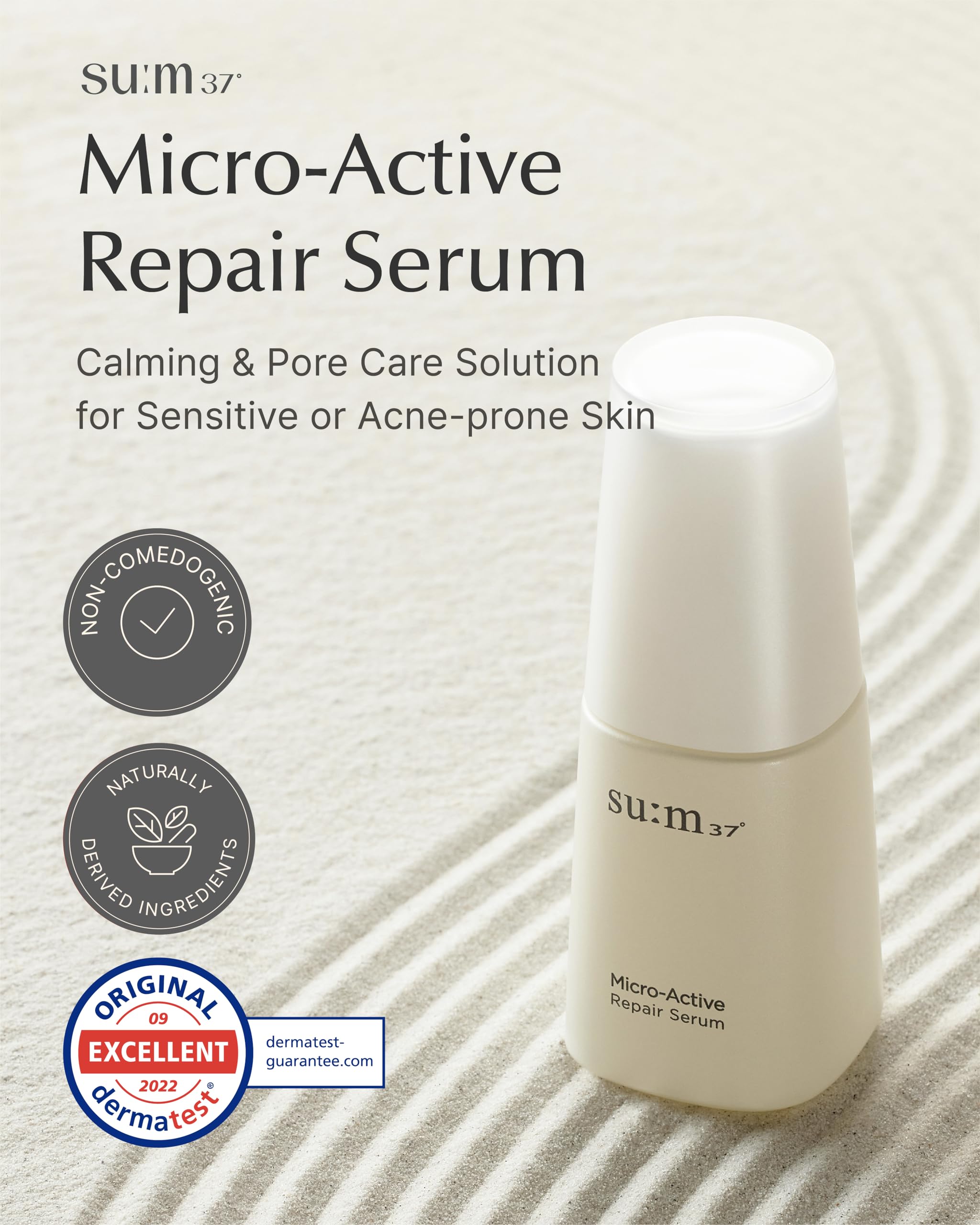 Valentines Day Gifts Su:M Micro-Active Repair Serum (1.69 Fl Oz) - Korean Skincare For Deep Hydration, Boost Vitality, And Skin