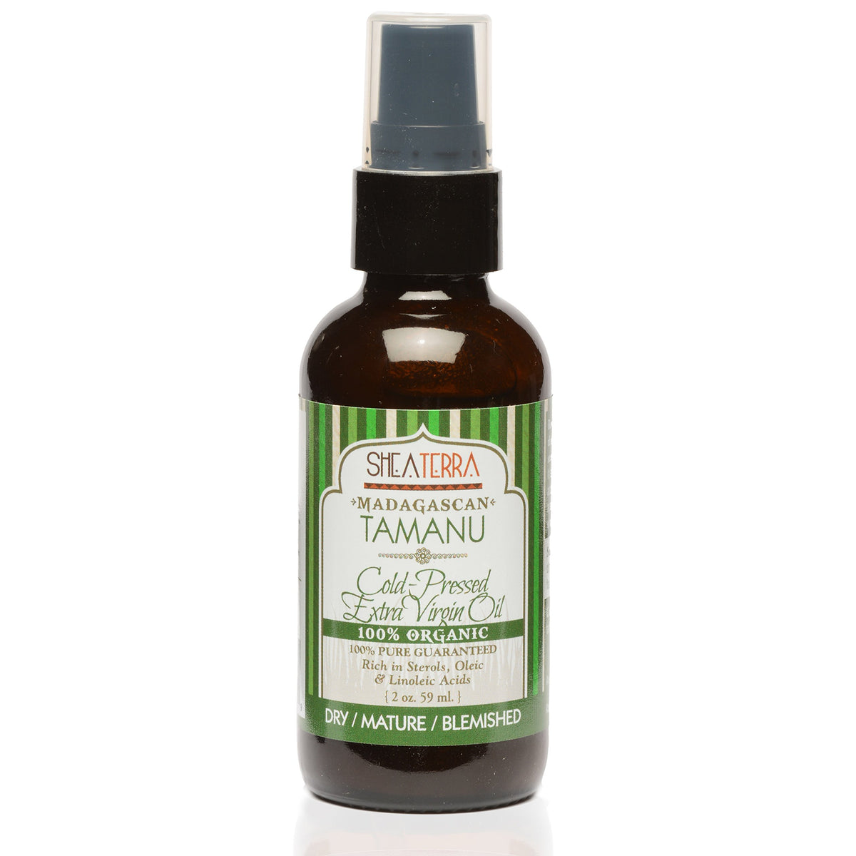 Shea Terra Madagascar Tamanu Cold-pressed Extra Virgin Oil |All Natural & Organic Oil Rich in Anti-Aging Amino Acids & Anti-Acne