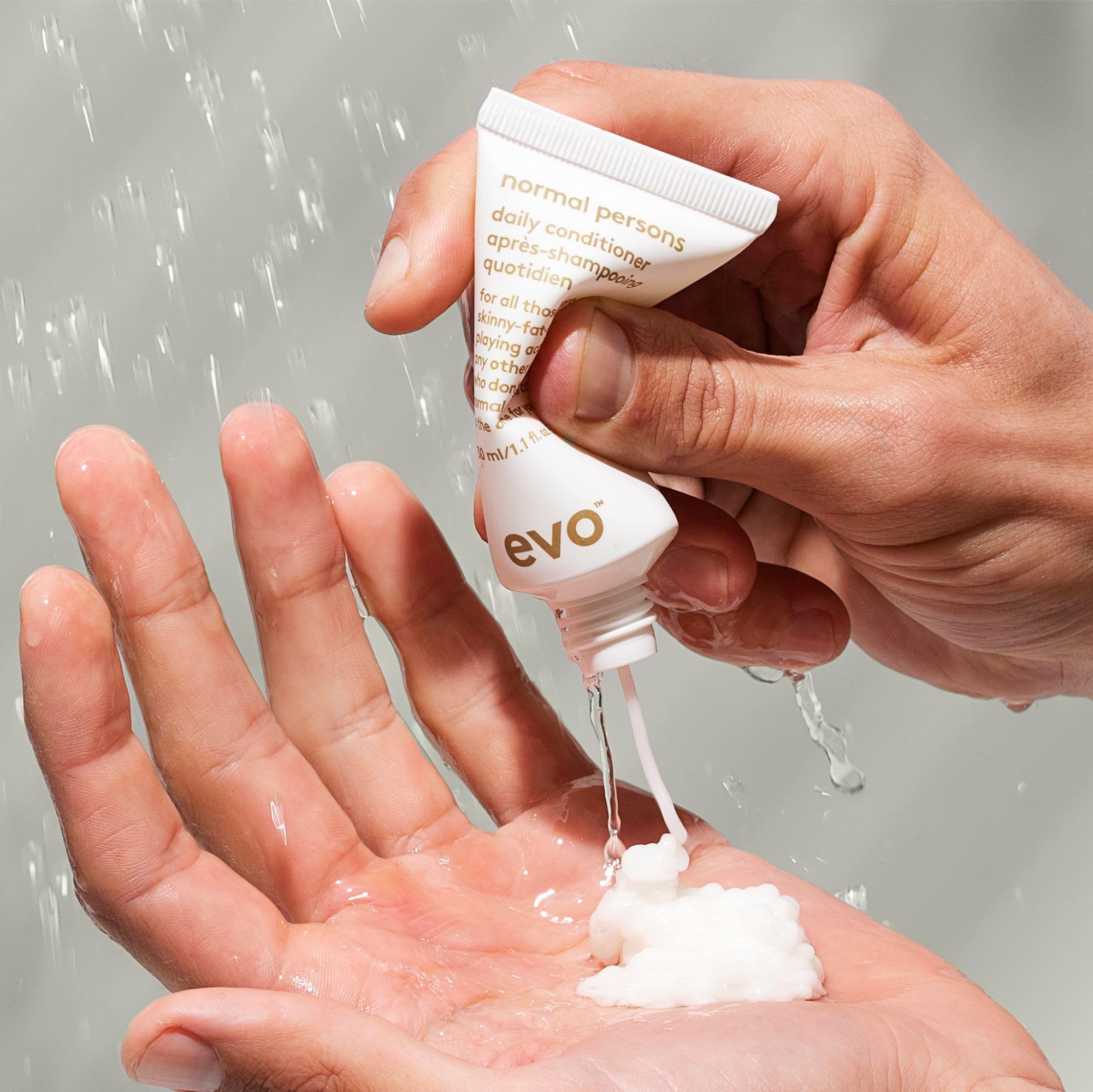 EVO Normal Persons Daily Care Conditioner - Deeply Cleanses, Removes Product Build-Up & Strengthens All Hair Types - 300ml / 10.