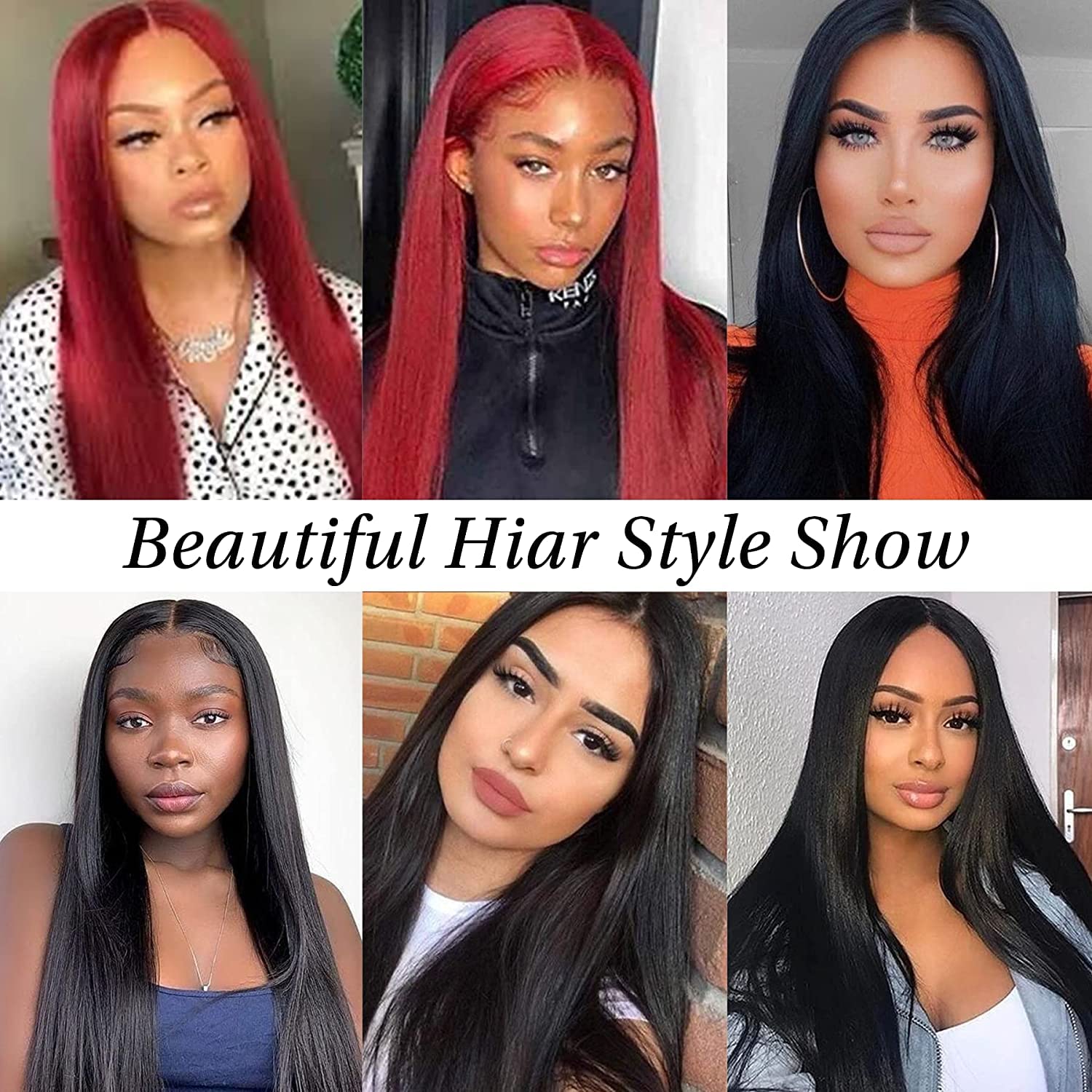 Kalyss 26 Inches Women'S Wig Long Straight Imported Synthetic Cosplay Costume Hair Wig