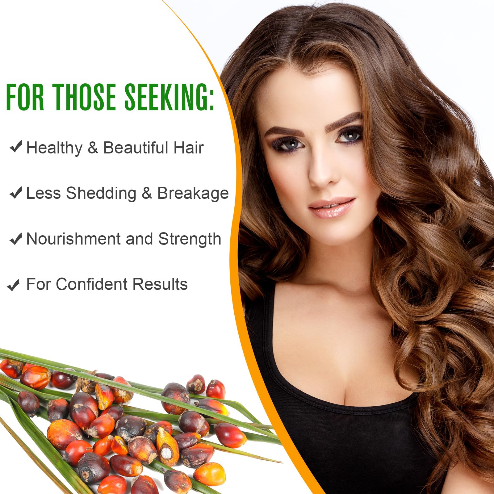 VXHDAG Batana Oil - 100% Pure & Natural from Honduras for Hair Growth, Eliminates Split Ends, Enhances Radiance & Nourishment fo