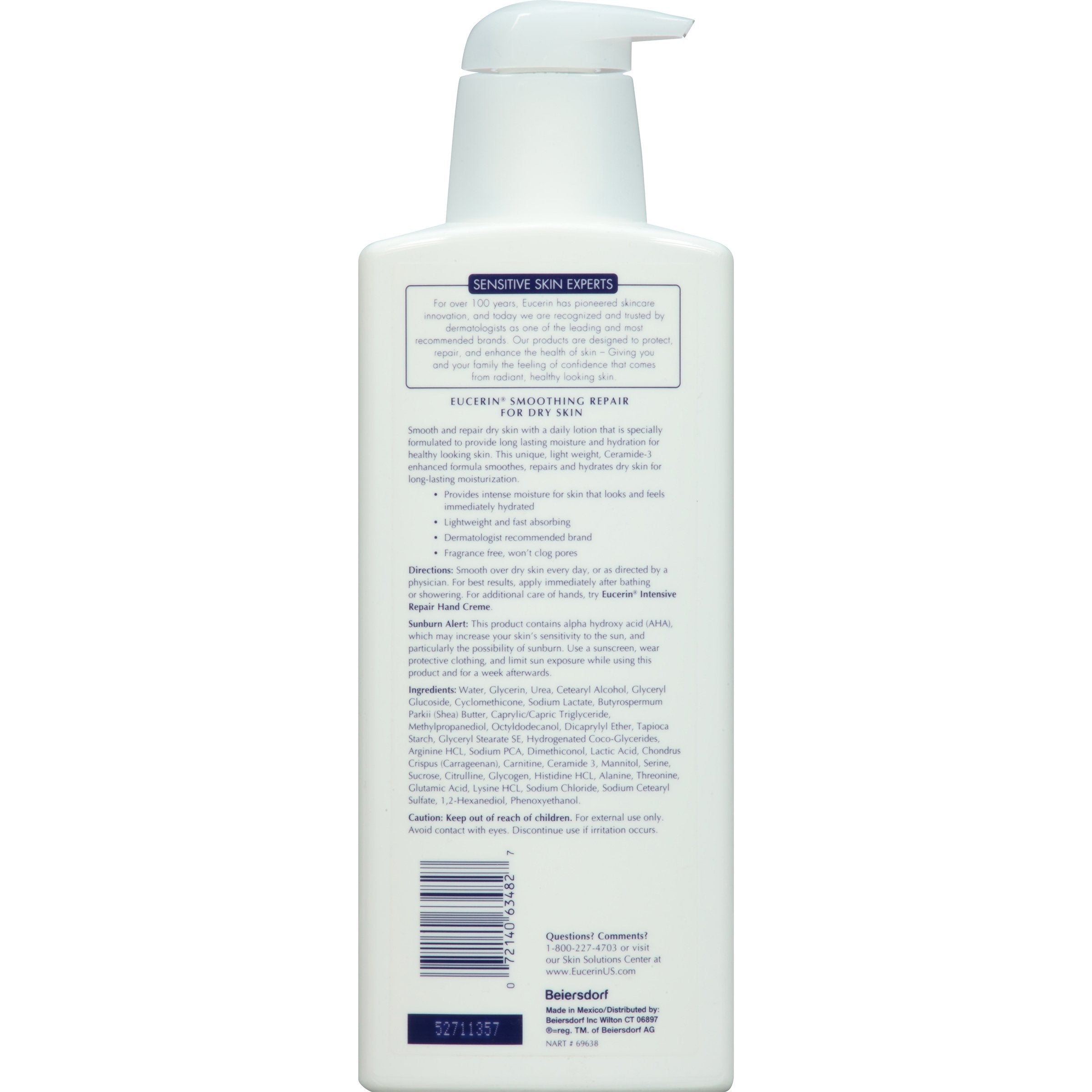 Eucerin Advanced Repair Dry Skin Lotion 16.9 Oz (Pack Of 2)