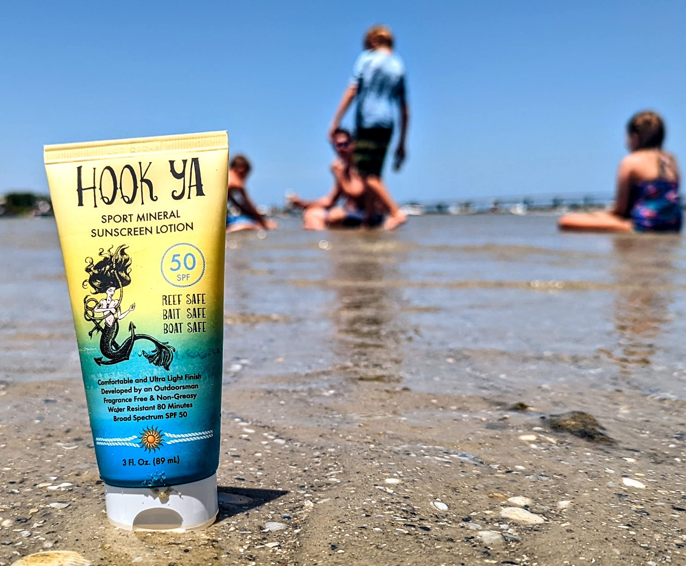 Hawaii Reef Compliant, Non-Nano Mineral Sunscreen 3Oz Travel Size, (2) Pack 6Oz Total, Uva/Uvb Protection, Octinoxate & Oxybenzo