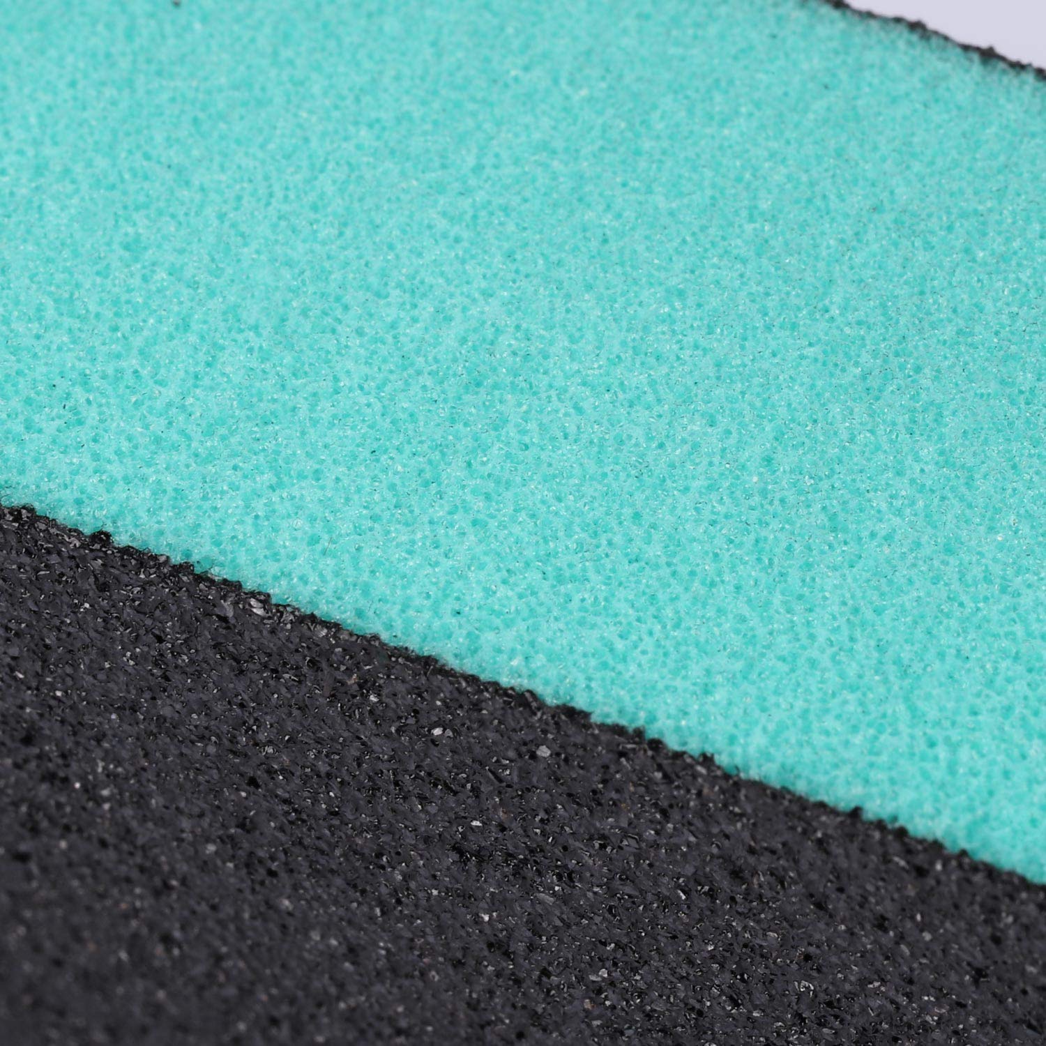 Nail Buffer Sanding Blocks Polisher Buffing Files Nail Art Pedicure Manicure Tool 80/120 Grit, 20 Pcs (Black Green)