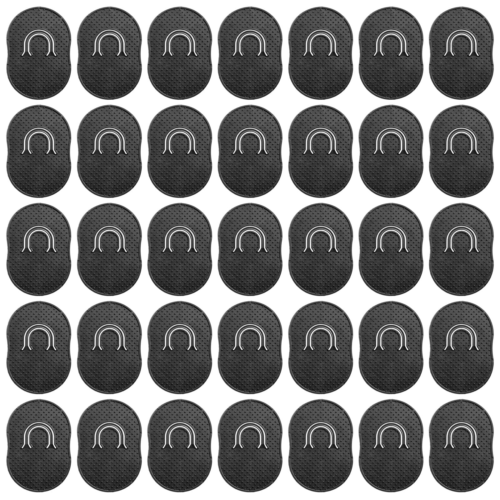 80PCS Pocket Combs for Men Women Soft Palm Comb Portable Pocket Brush Travel Hair Comb (Black)