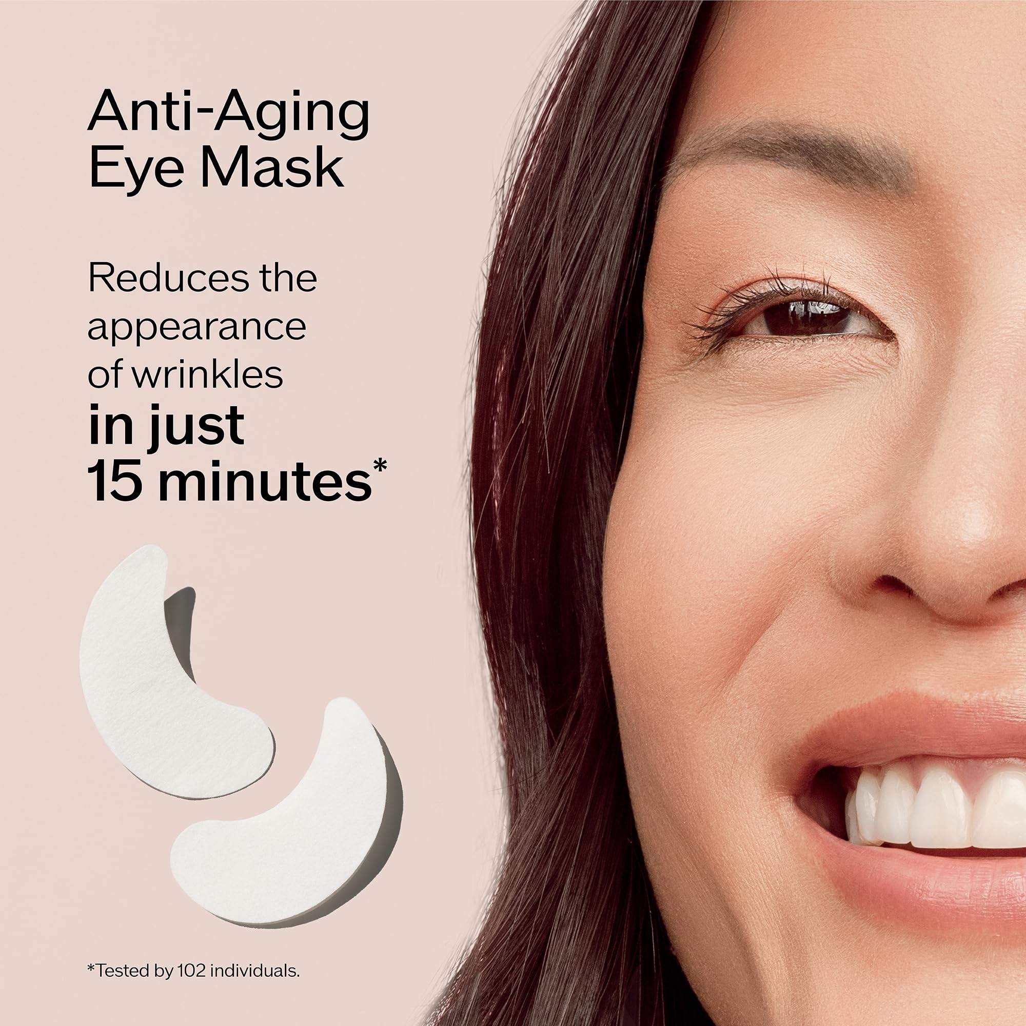 Shiseido Benefiance Wrinleresist24 Pure Retinol Express Smoothing Eye Mask (12 Packets X 2 Sheets)
