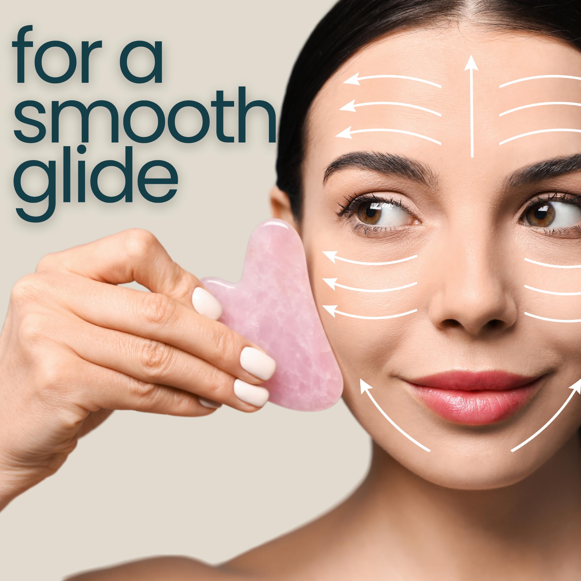 Gua Sha Oil - Unscented Face Oil For Gua Sha Massage - Safe For Acne Prone Skin, Doesn'T Clog Pores, 100% Natural, Lightweight &