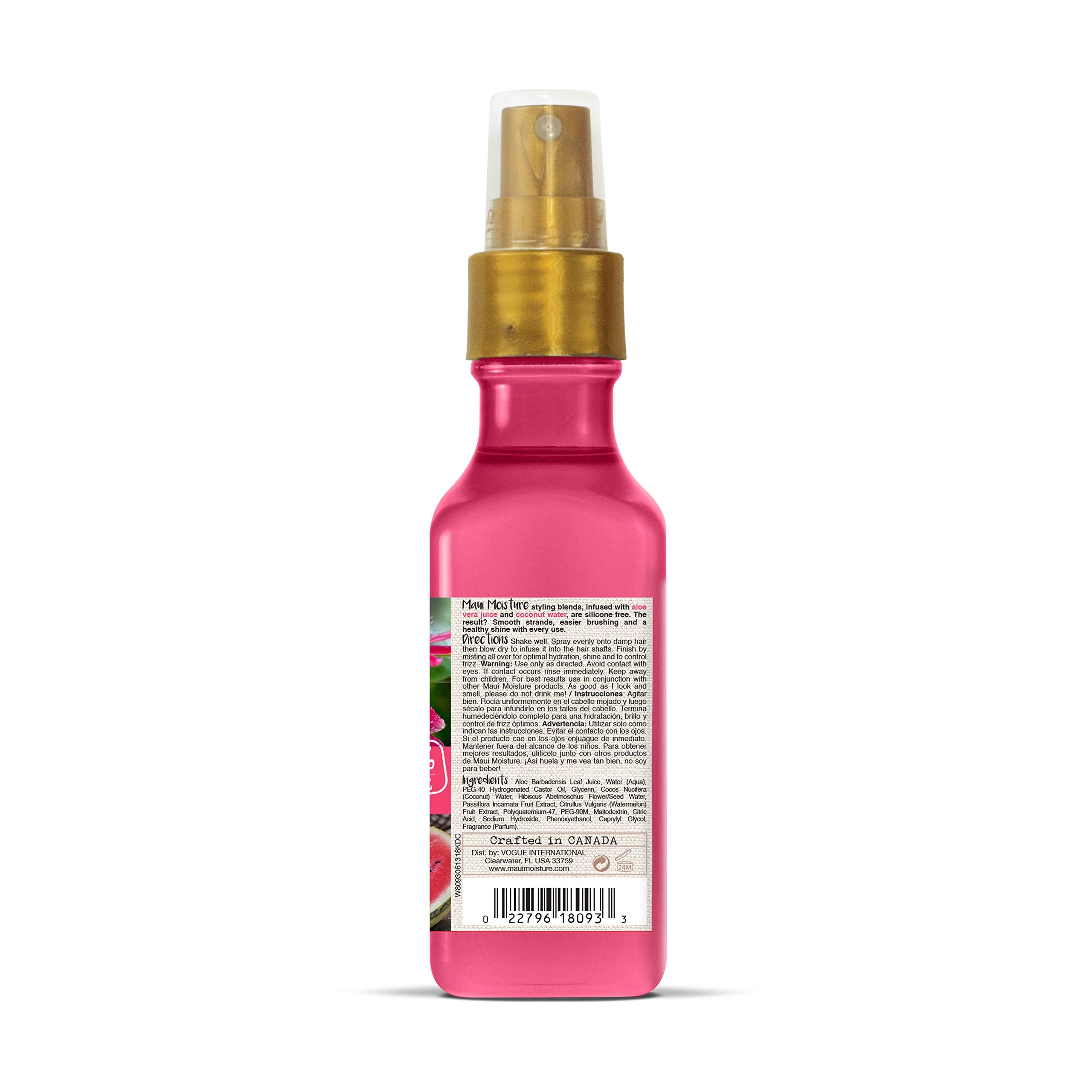 Maui Moisture Detangler Hibiscus Water (I00111886) Coconut 4.2 Fl Oz