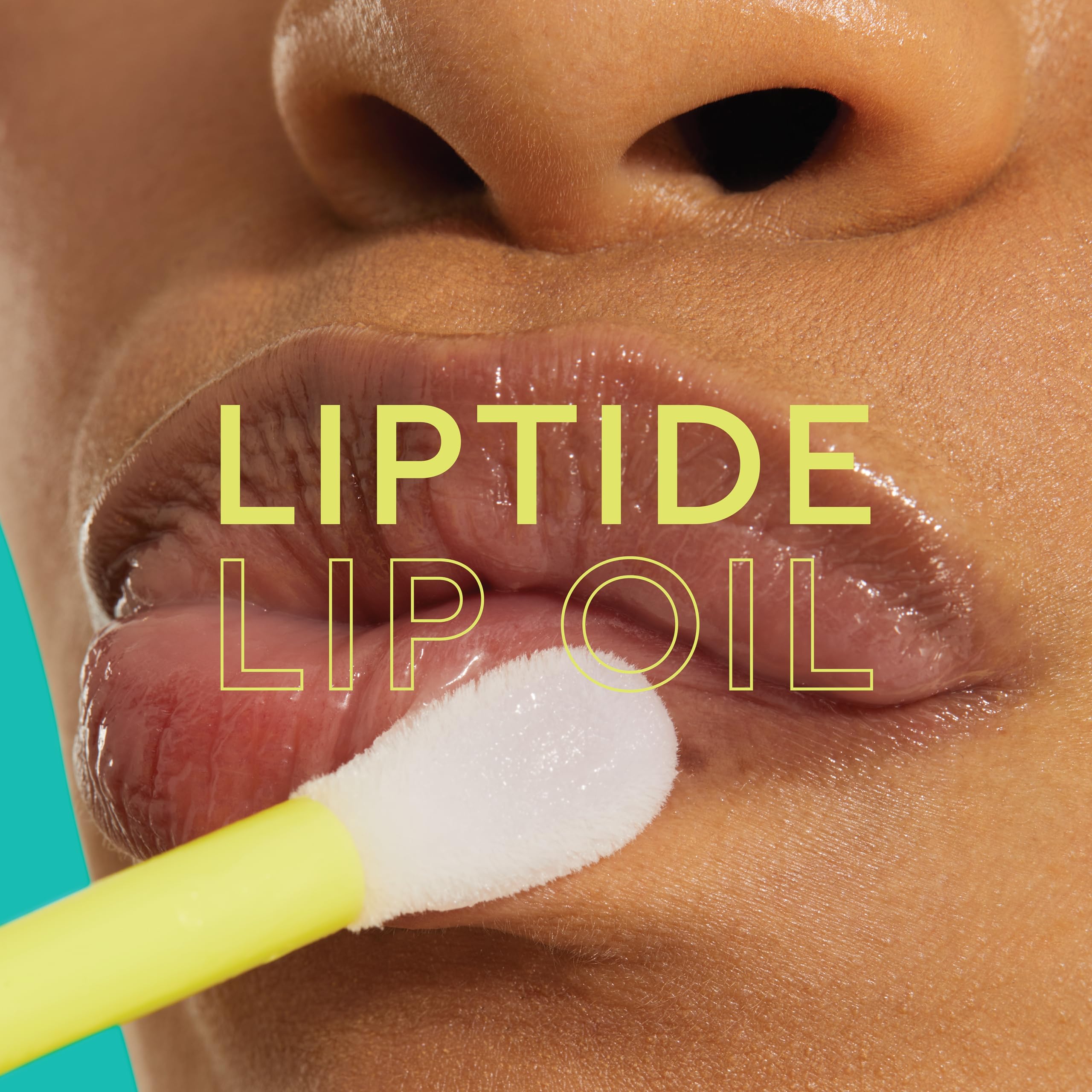 BYOMA Liptide Lip Oil - Glossy, Non-Sticky Gloss - Peptide Lip Treatment with Peptides, Avocado & Tamanu Oils - Softens, Plumps,