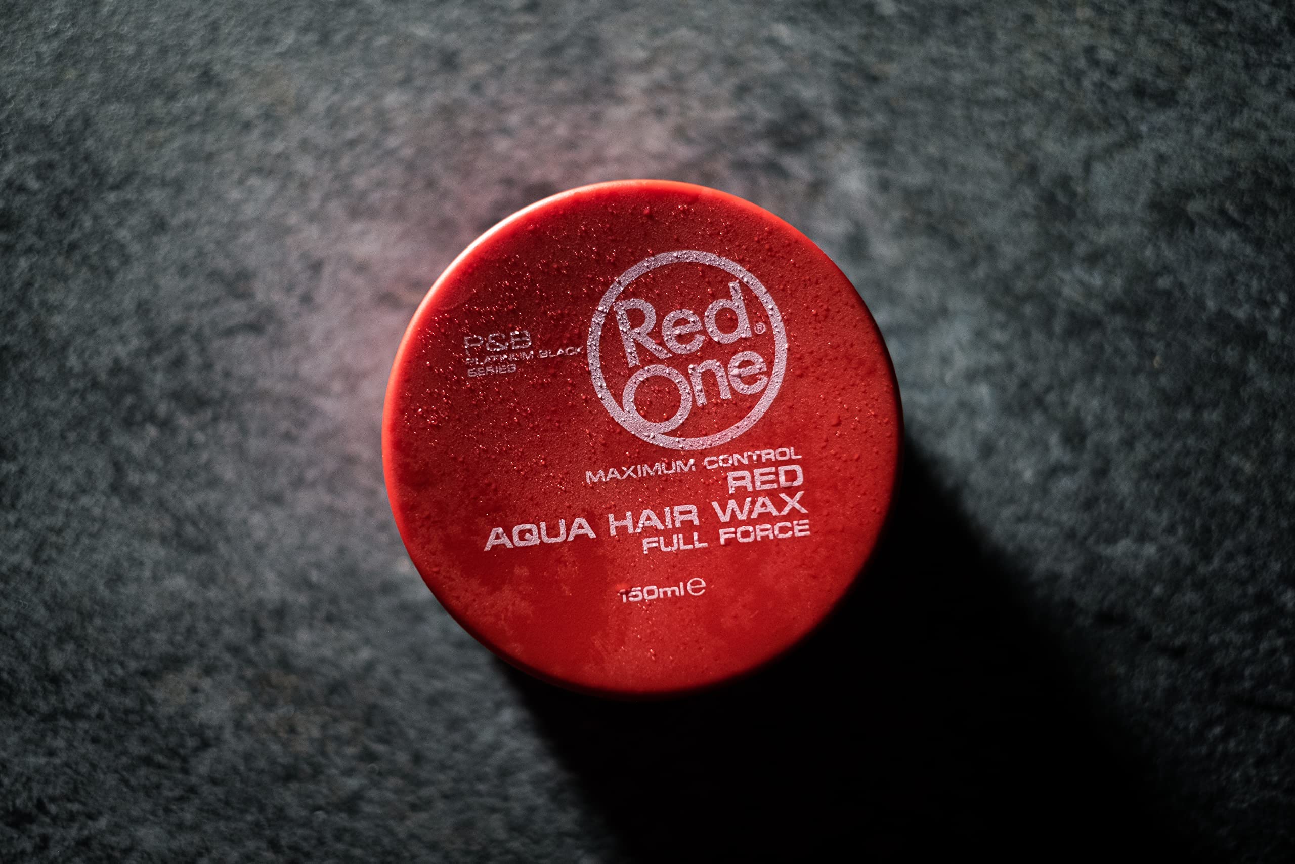 4 X Red One Maximum Control Red Aqua Hair Wax 150ml