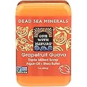 One With Nature Grapefruit Guava Dead Sea Mineral Soap, 7 Ounce Bar