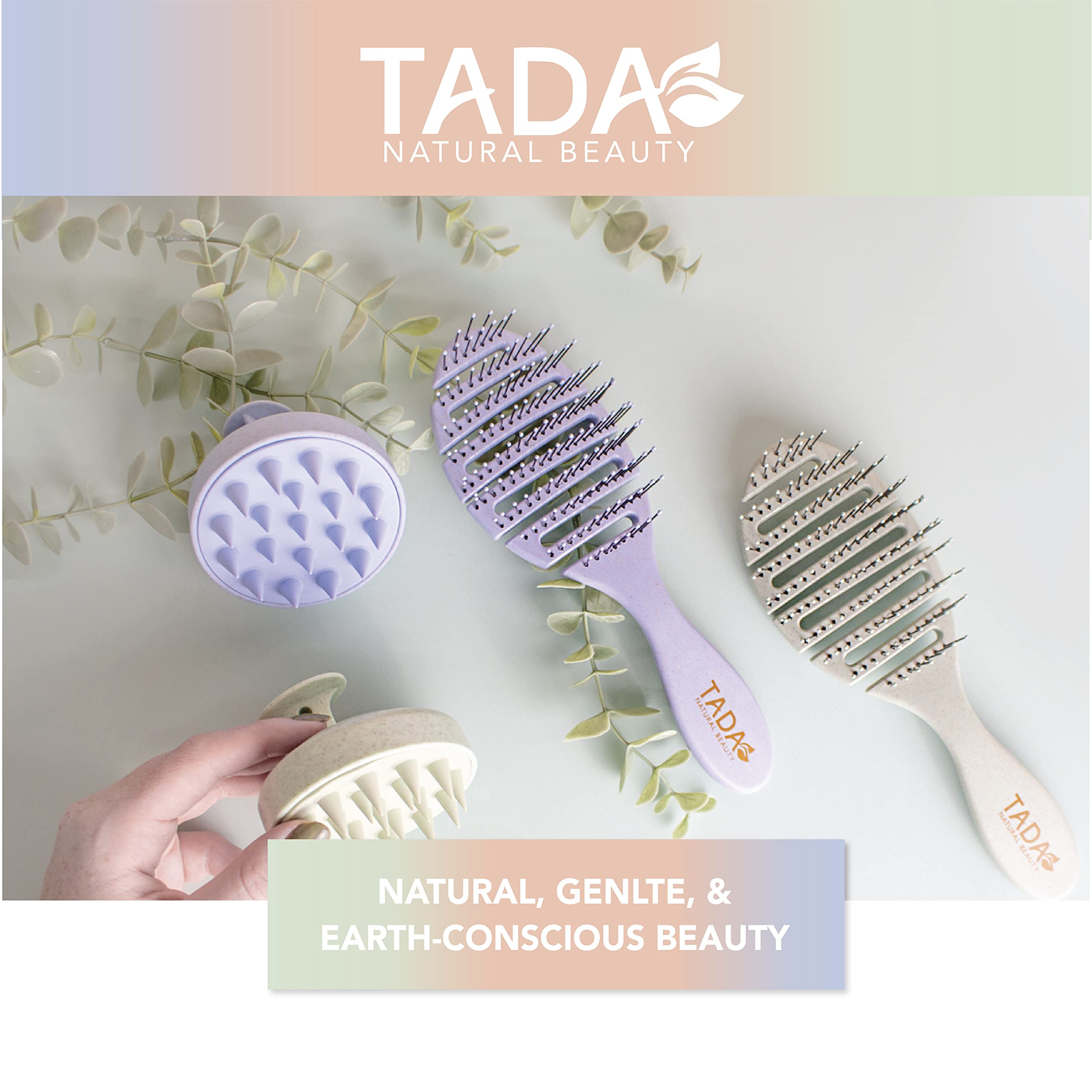 Tada Beauty Scalp Massager Hair Shampoo Brush Shower Scalp Scrubber L Hair Scalp Scrubber Head Massager For Stress Relax Hair Gr