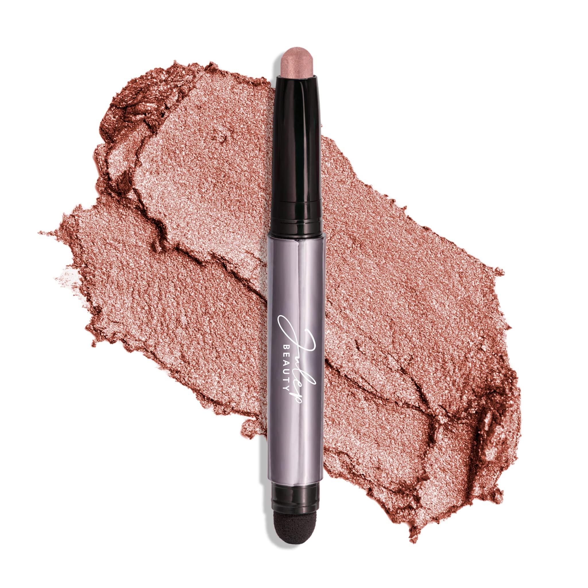 Julep Eyeshadow 101 Crme-to-Powder Waterproof Eyeshadow Stick - Rose Shimmer - Long-Lasting, Crease-Proof, Pearlescent Rose Shim