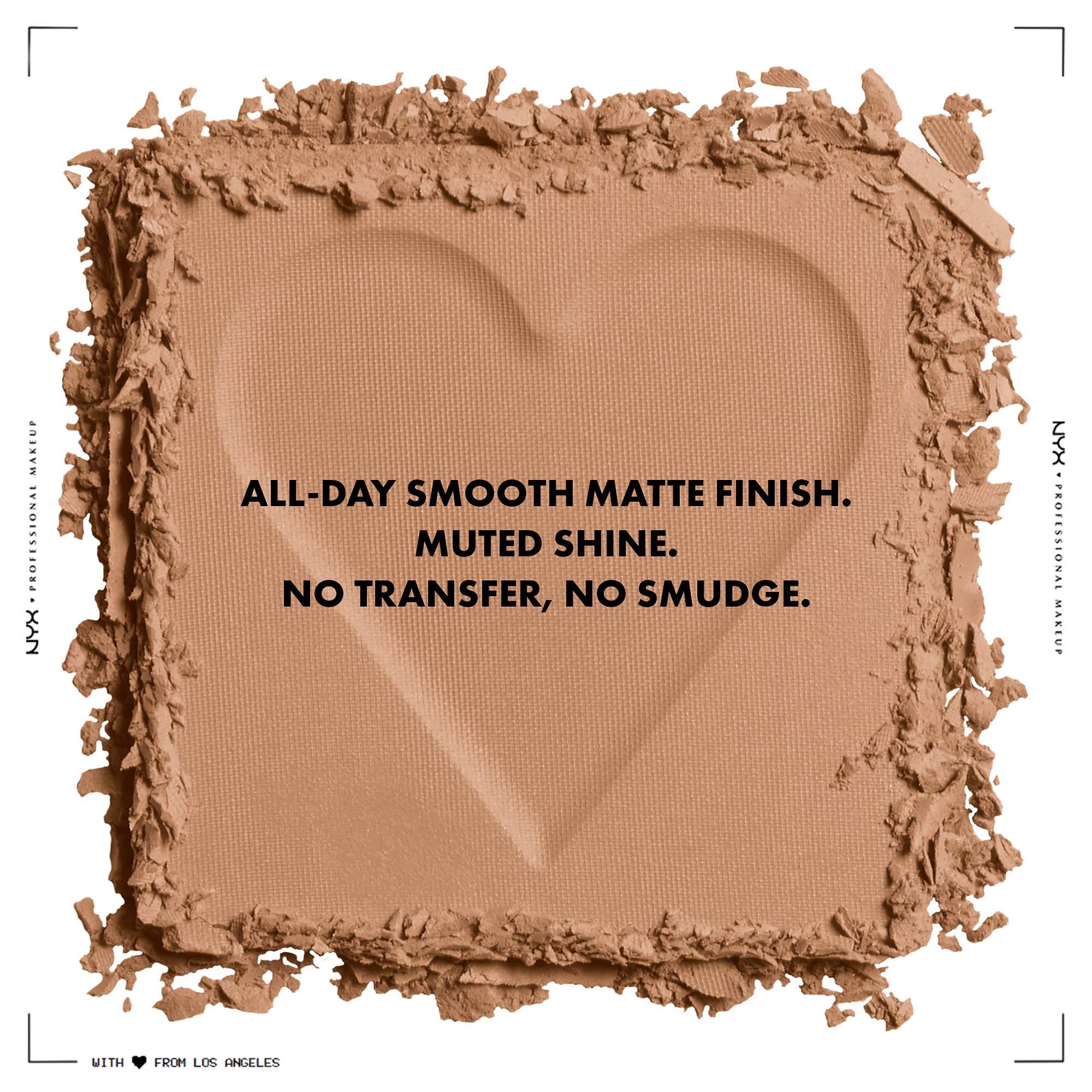 NYX PROFESSIONAL MAKEUP Can't Stop Won't Stop Mattifying Pressed Powder - Caramel