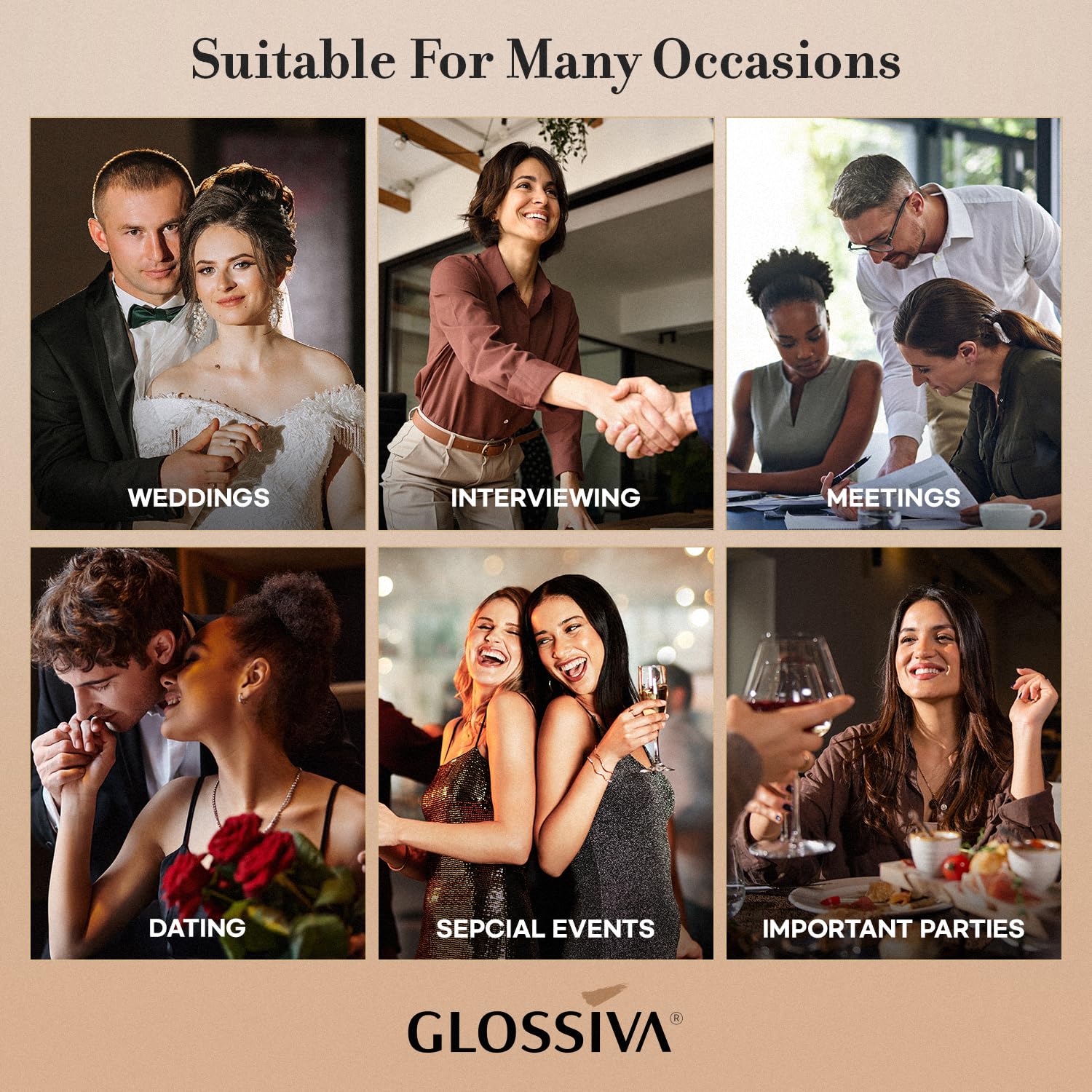 Glossiva Tattoo Cover Up Makeup Waterproof Concealer For Dark Spots, Scars, Vitiligo, And More - 2X30Ml - Use On Body, For Legs,