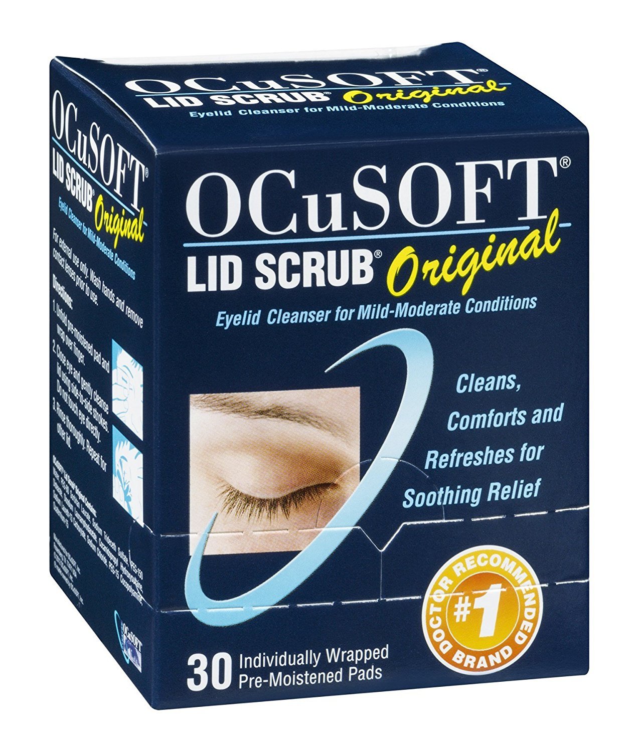 Ocusoft Lid Scrub Origina Size 30Ct Ocusoft Lid Scrub Original 30Ct