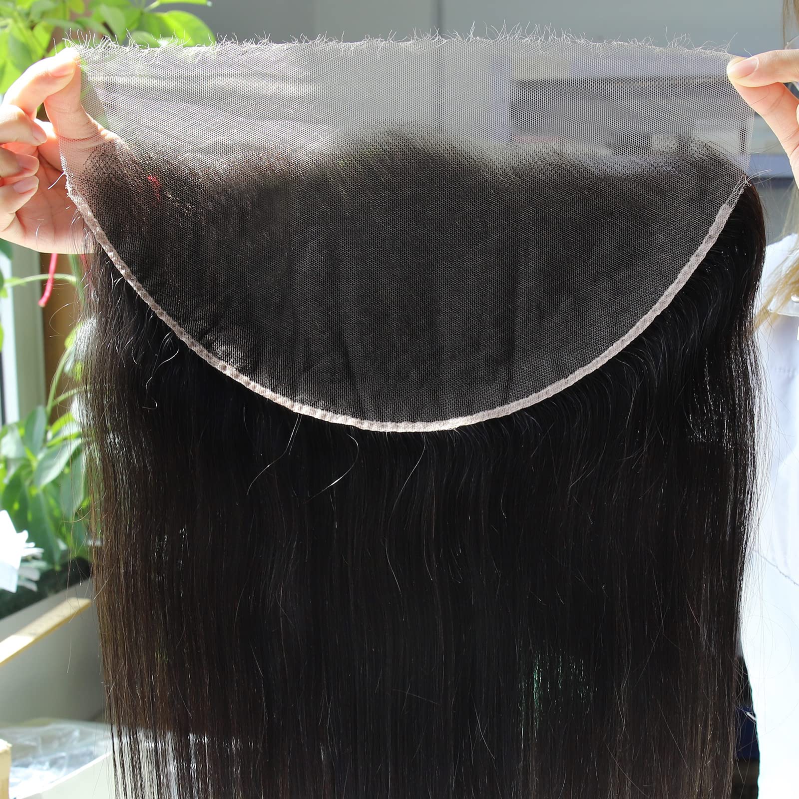 Beeos 13X6 Skinlke Real Hd Lace Frontal Only, 0.10Mm Ultra-Thin Invisible Swiss Hd Lace Vivid Clean Pre-Plucked Natural Hairline
