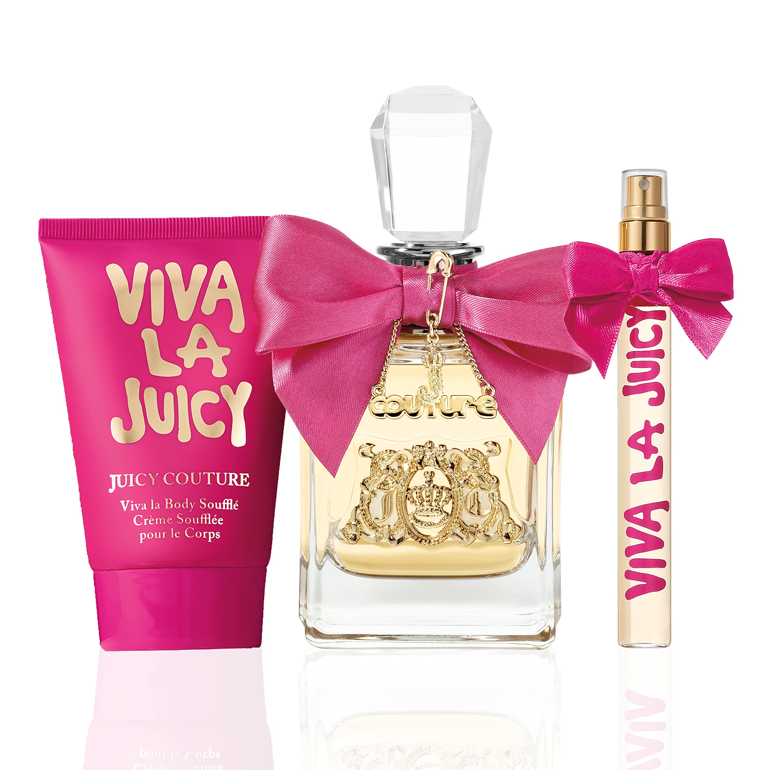 Juicy Couture Viva La Juicy 3 Piece Fragrance Gift Set, Perfume For Women