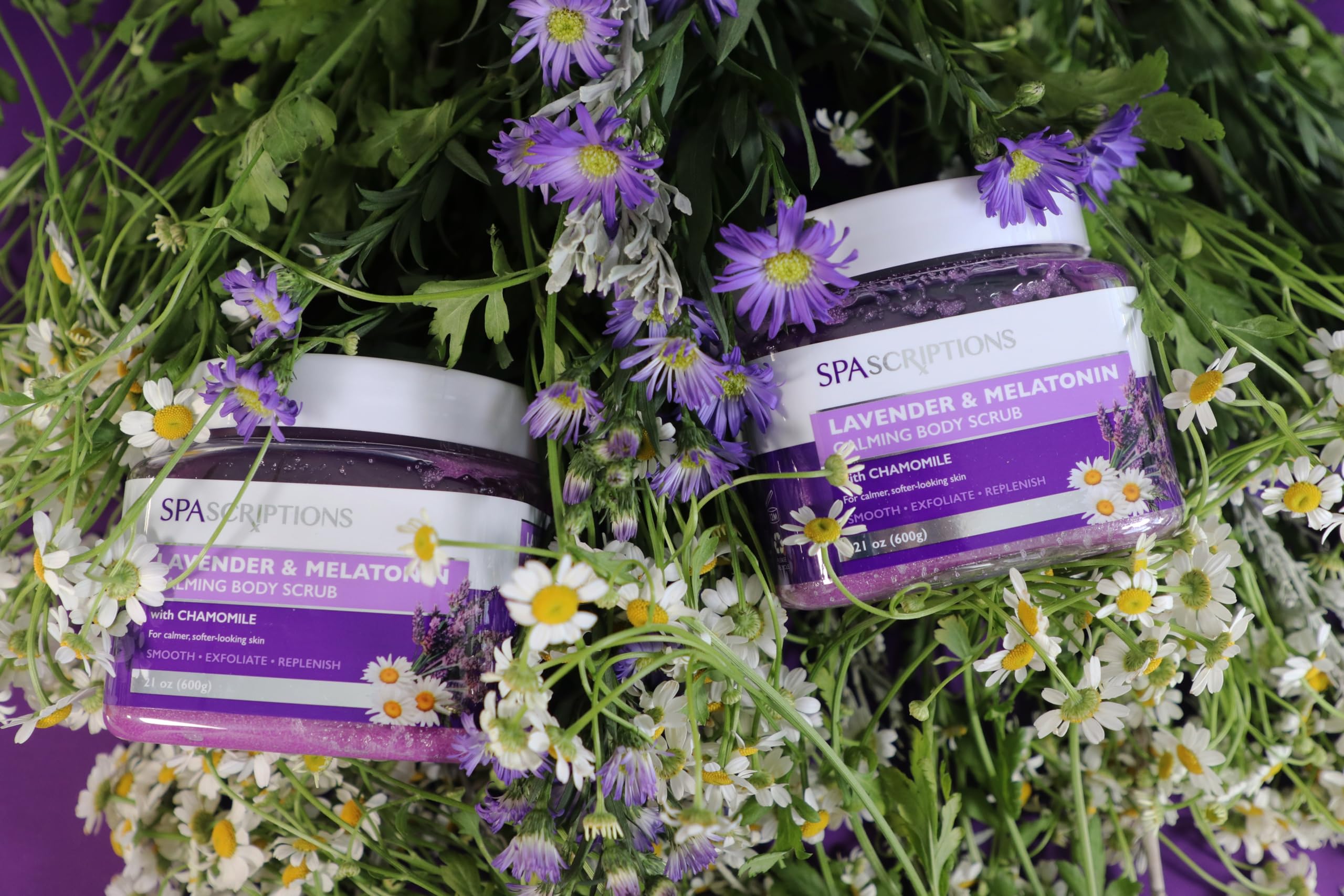 Spascriptions Body Scrubs 21 Oz (21 Oz, Lavender)