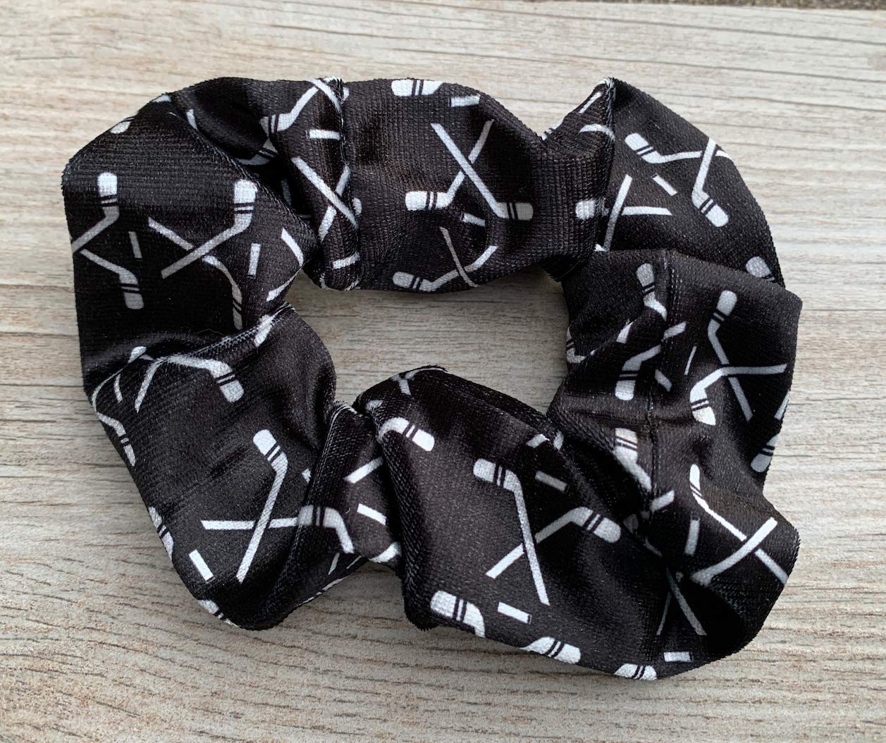 Hockey Hair Accessories, Girls Premium Velvet Hockey Scrunchie, Hockey Gift For Women, Teens And Girls