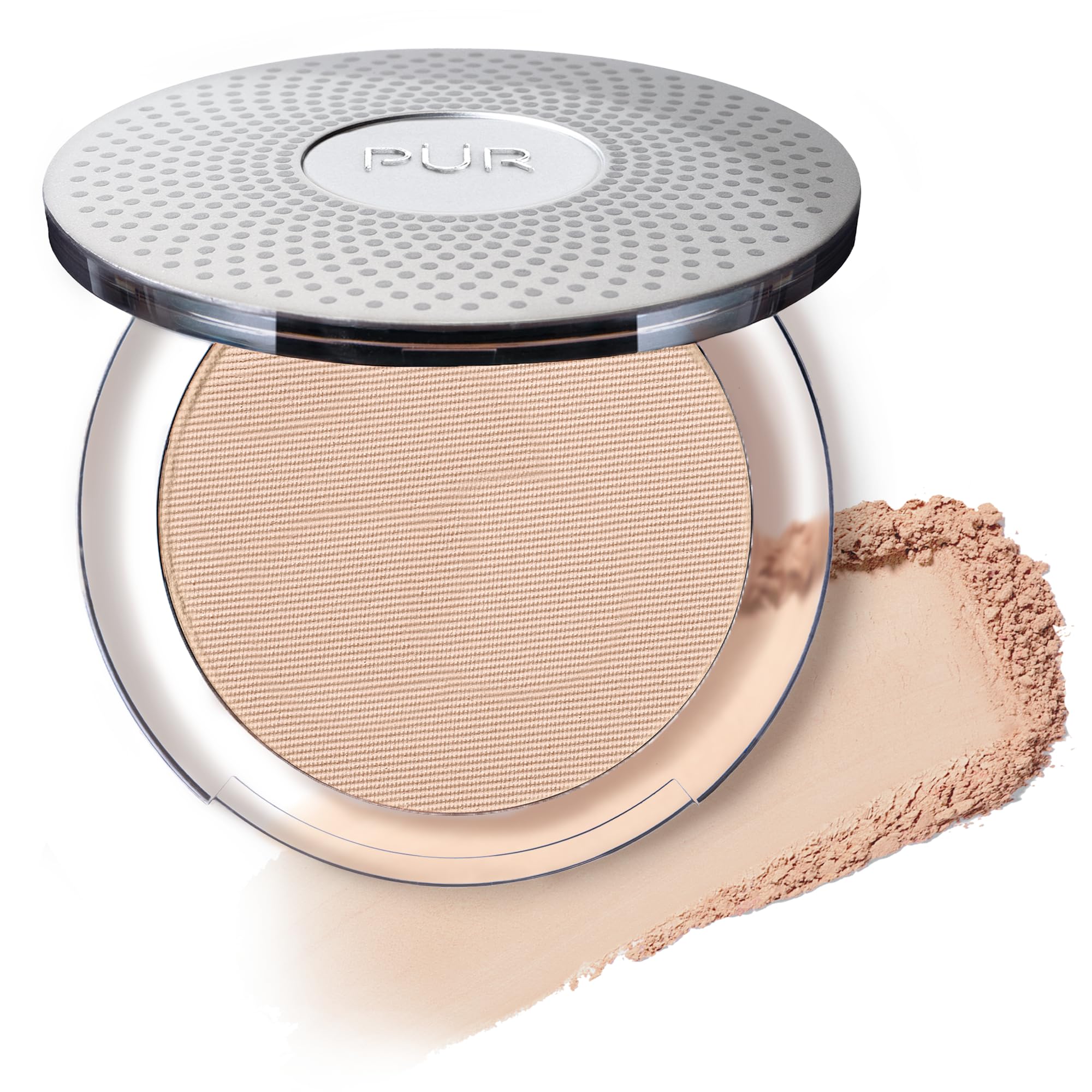Pr Minerals 4-In-1 Pressed Mineral Makeup Powder Spf 15 - Ln6 Light Women Foundation 0.28 Oz