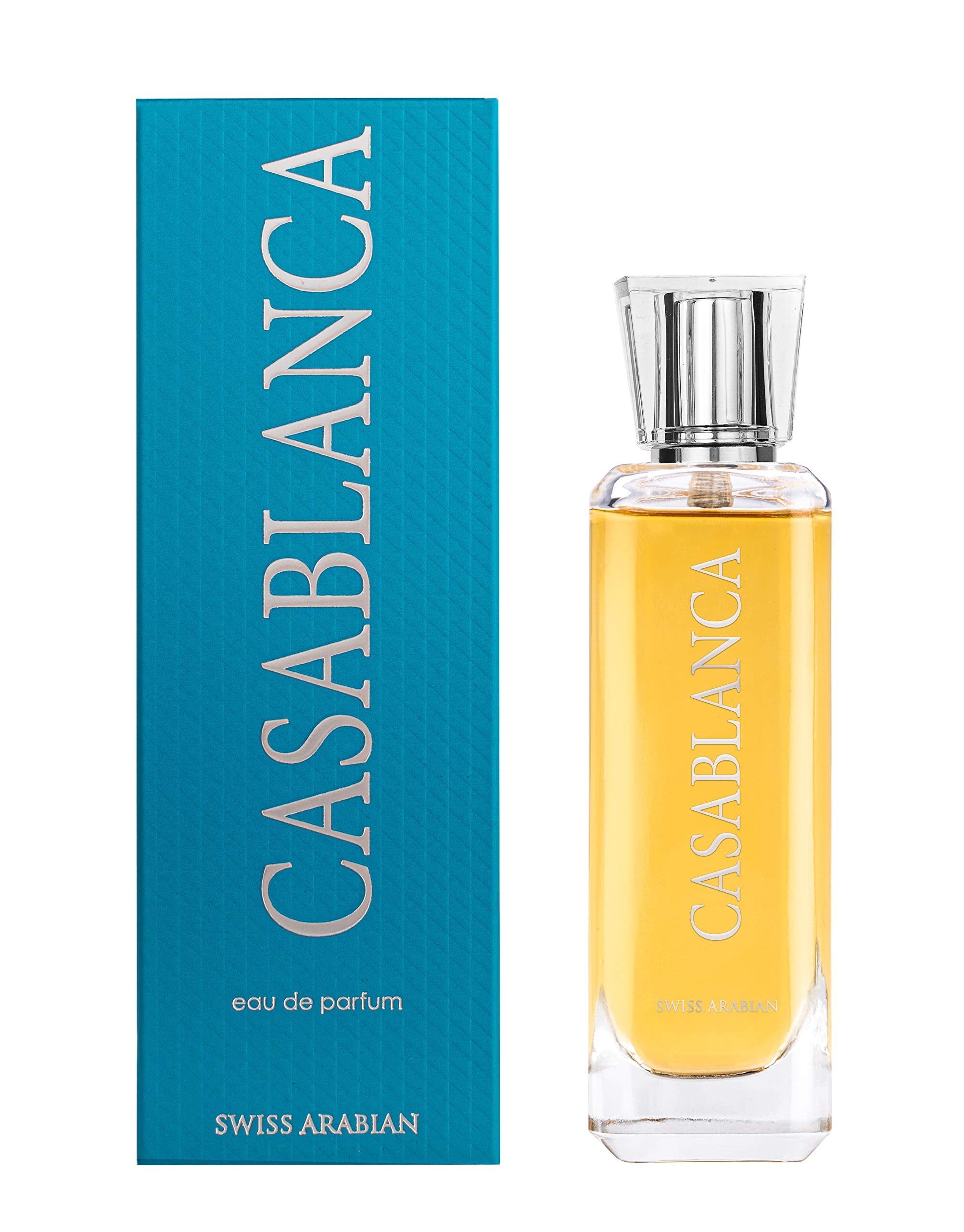 Swiss Arabian Casablanca - Luxury Products From Dubai - Long Lasting, Addictive Personal EDP Spray Fragrance - Seductive Signatu