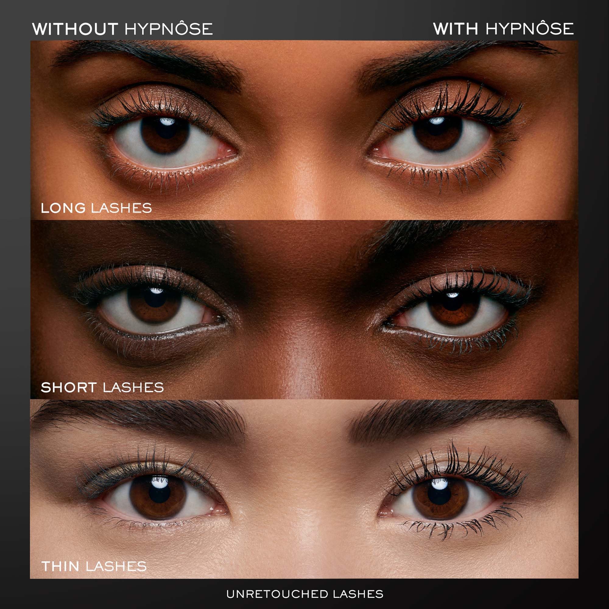 Lanc   Me Hypn   Se Buildable Volume Mascara - Clump-Free & Smudge Proof - With Vitamin B5 - Black