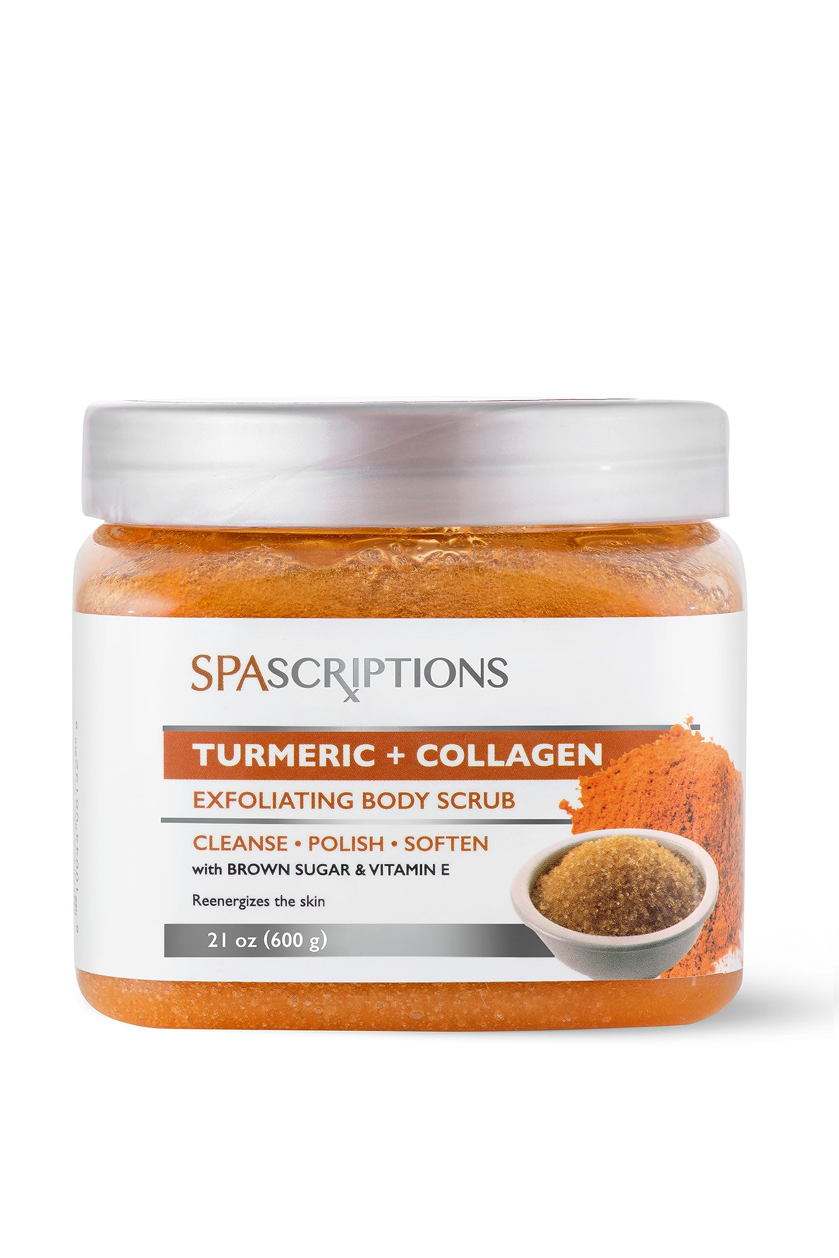 Spascriptions Body Scrubs 21 Oz (21 Oz, Turmeric)