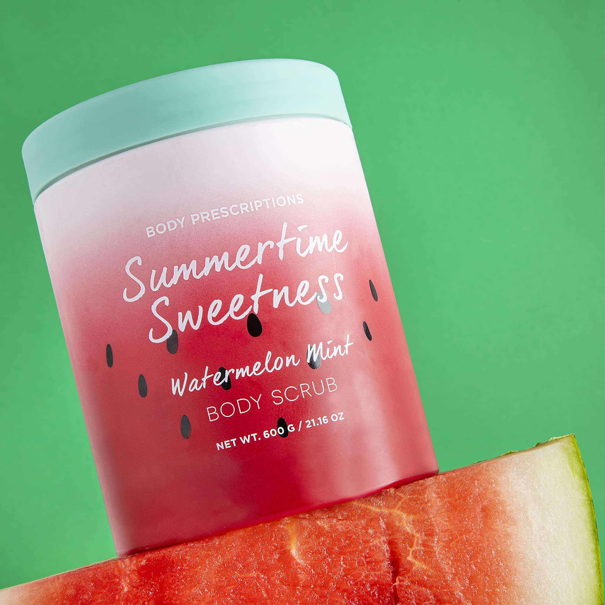 Body Prescriptions ''Summertime Sweetness'' Body Scrub, Exfoliating Body Wash, For Nourished And Ultra Smooth Skin, Cleanser Inf