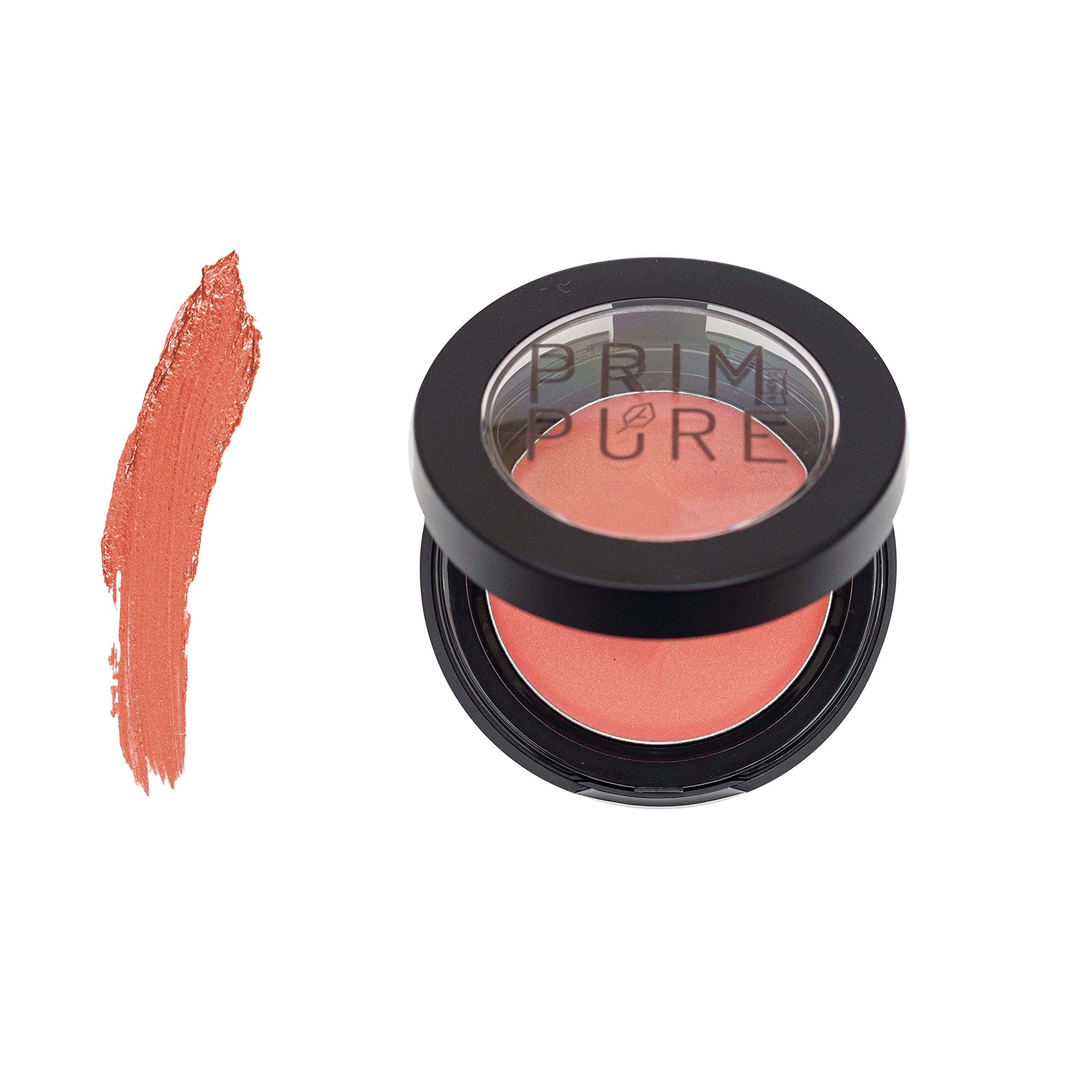 Prim and Pure Natural Blush Makeup - Cream Blush Makeup Palette - Cruelty Free Classic Color Mineral Blush - Organic Professiona