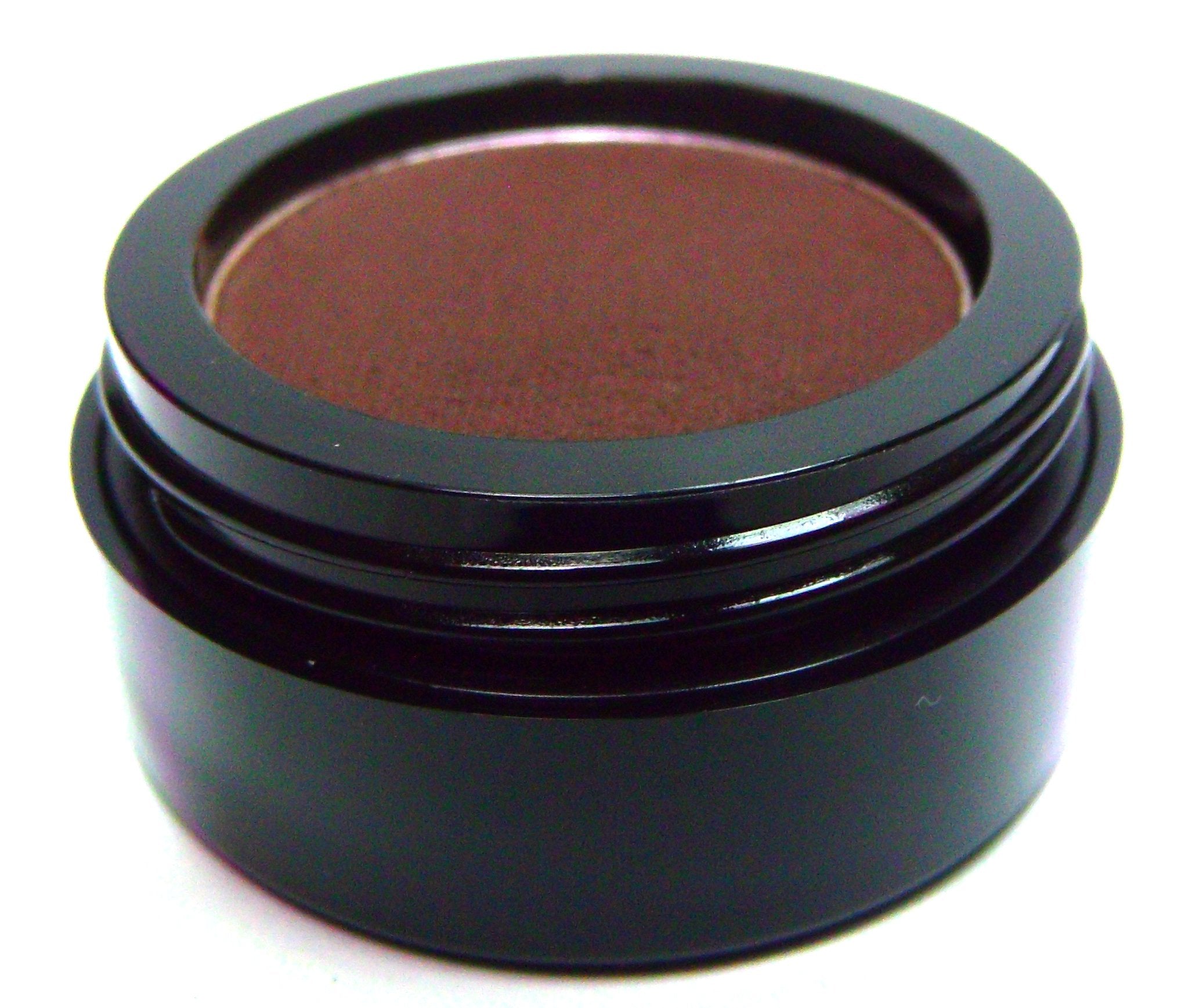 Pure Ziva Matte Chocolate Truffle Brown Cake Eyeliner & Pressed Eyeshadow, Water Activated Powder; Gluten & Cruelty Free