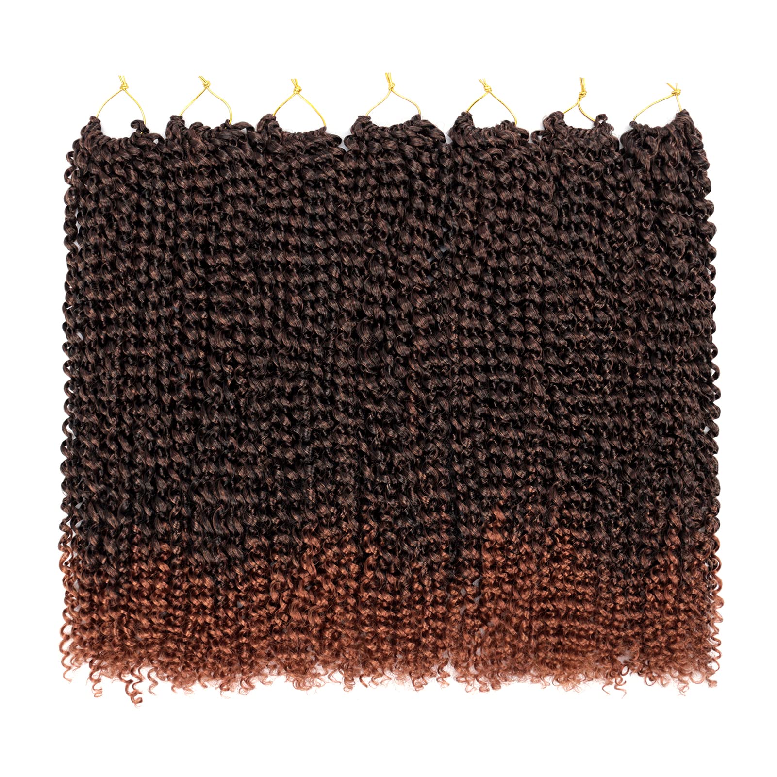 7 Packs Passion Twist Hair 22 Inch Water Wave Synthetic Braids For Passion Twist Crochet Braiding Hair Goddess Locs Long Bohemia