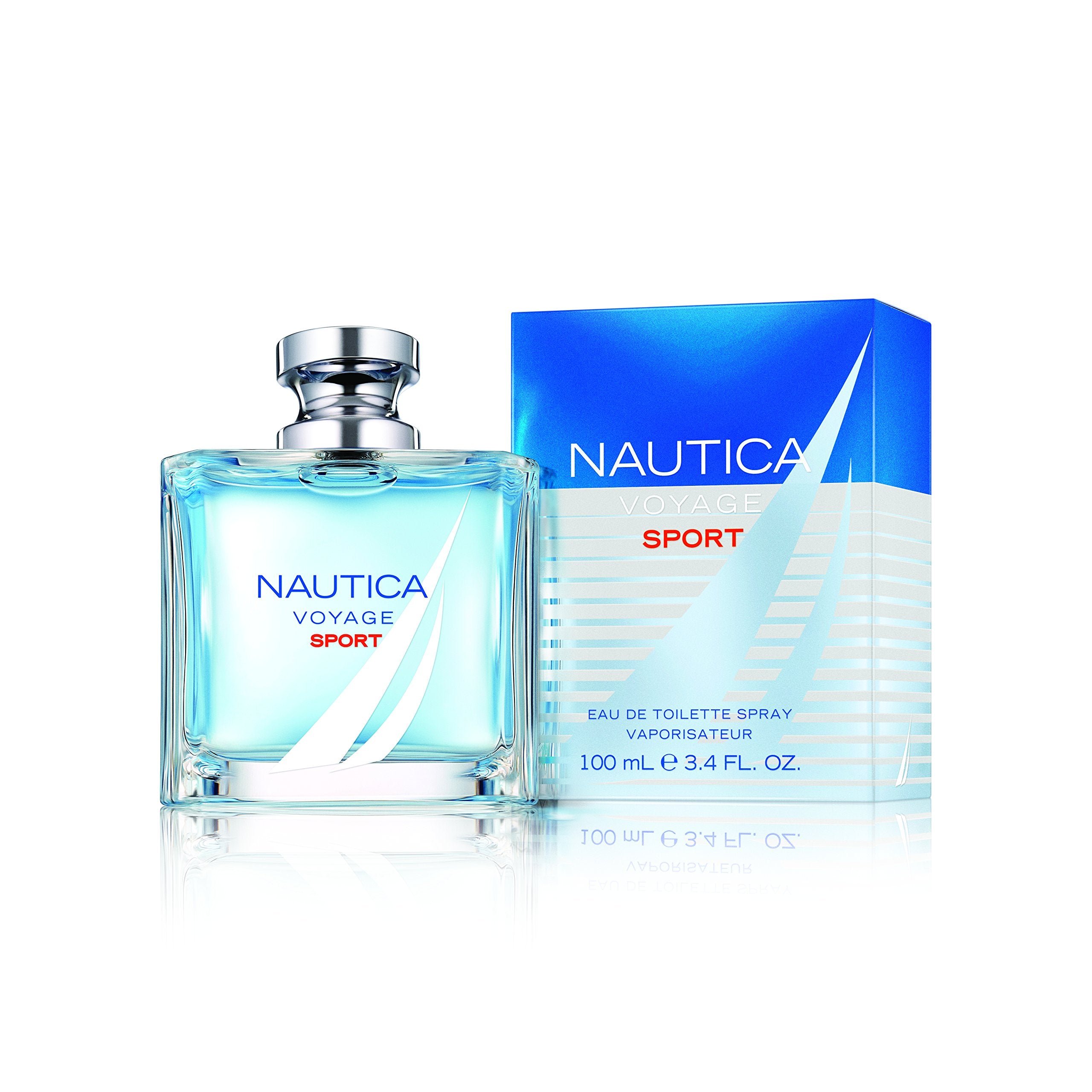 Nautica Voyage Sport Eau De Toilette For Men, 3.4 Fluid Ounce