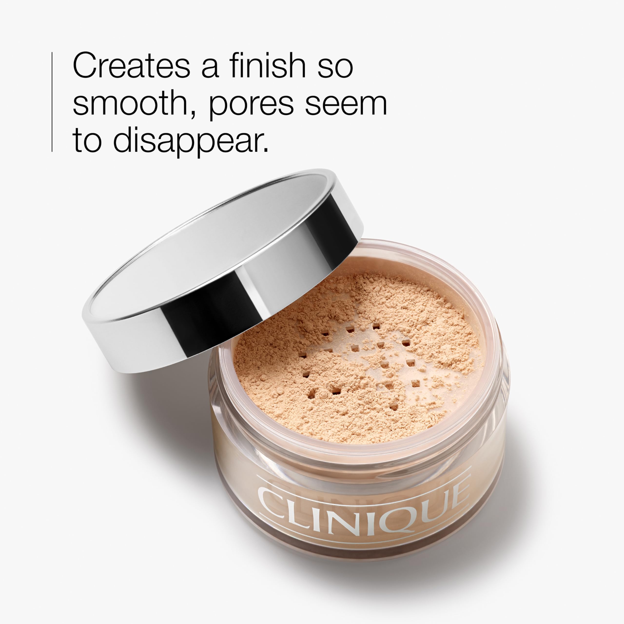 Clinique Blended Face Loose Setting Powder For All Skin Types | Sheer Coverage, Natural Finish, Invisible Blend, 0.88 Ounce