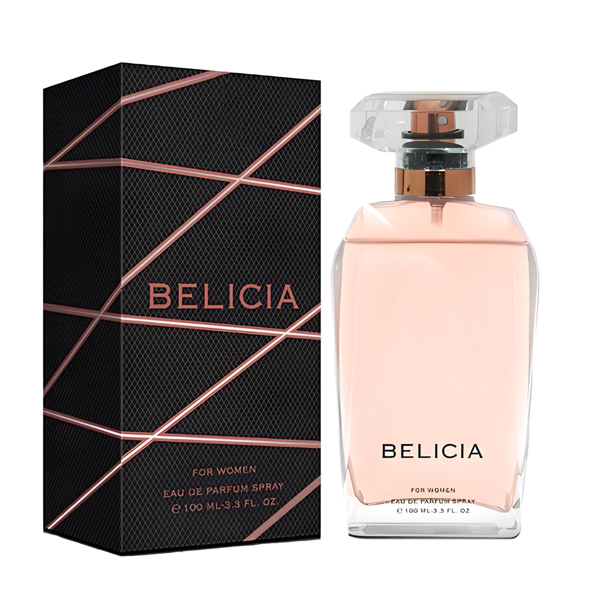 A CENTER Belicia For Women Eau de Parfum Spray for Women,Wonderful Gift,Gourmand Fragrance,Daytime and Casual Use,for all Skin T