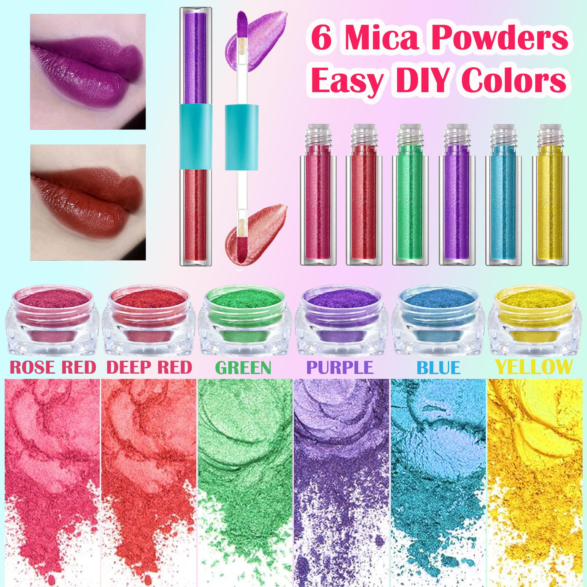 Bripati Lip Gloss Making Kit - Diy Lip Gloss Kit To Make Your Own Lip Gloss, Lip Gloss Making Set Lip Gloss Diy Kit For Teens, L