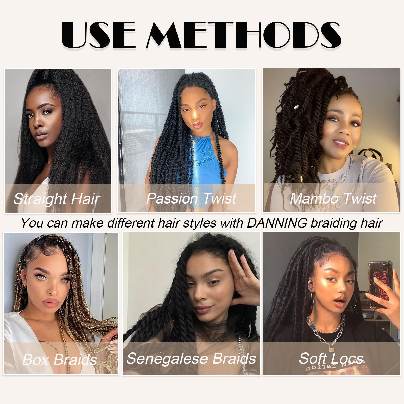 Ombre Pre-Stretched Braiding Hair, Silky Braid Hair Extensions, Crochet Twist Hair Braids, Yaki Texture Original Braiding Hair P