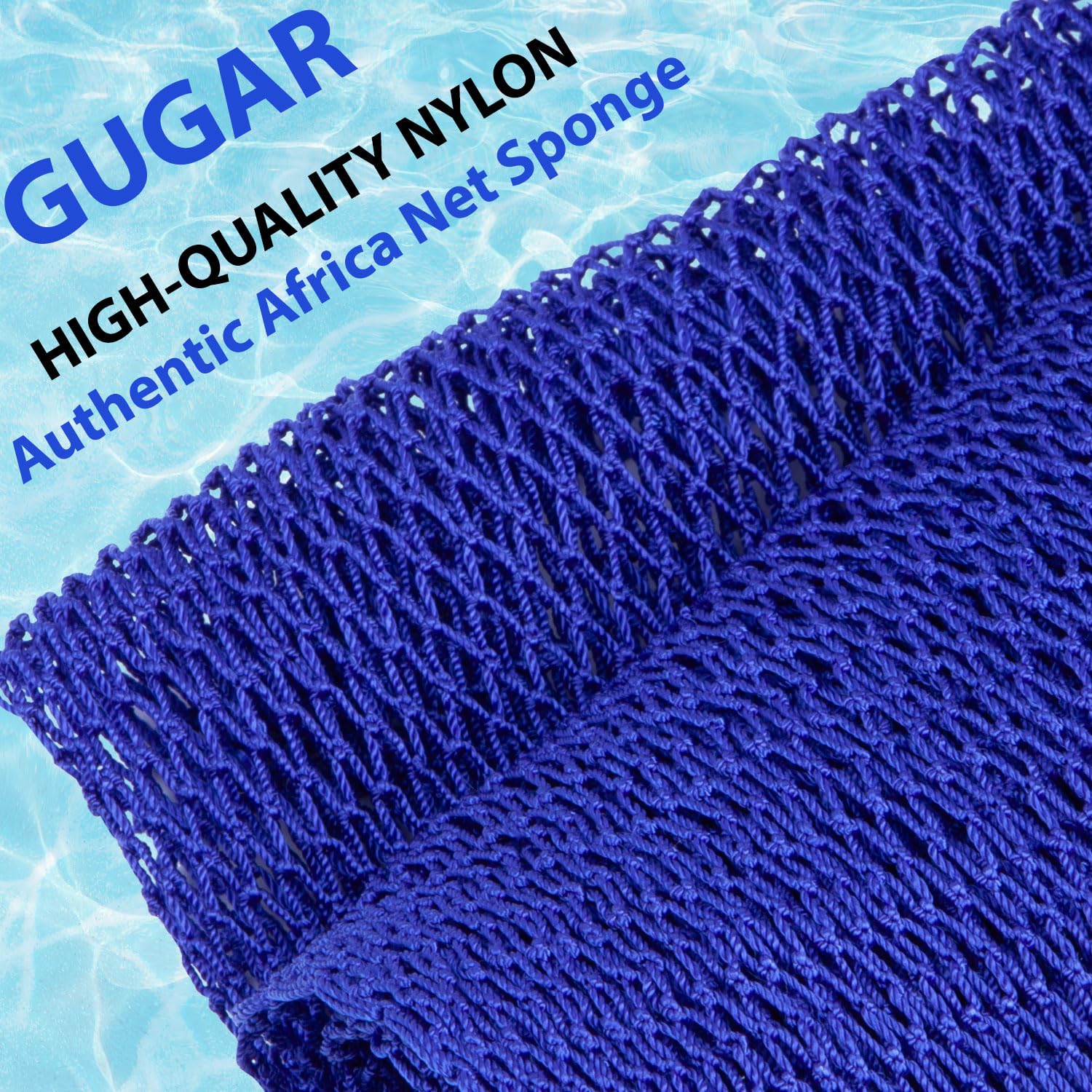 African Net Sponge Authentic African Exfoliating Net Real African Bath Sponge Body Scrub Net Long Rag Net Shower Scrubber