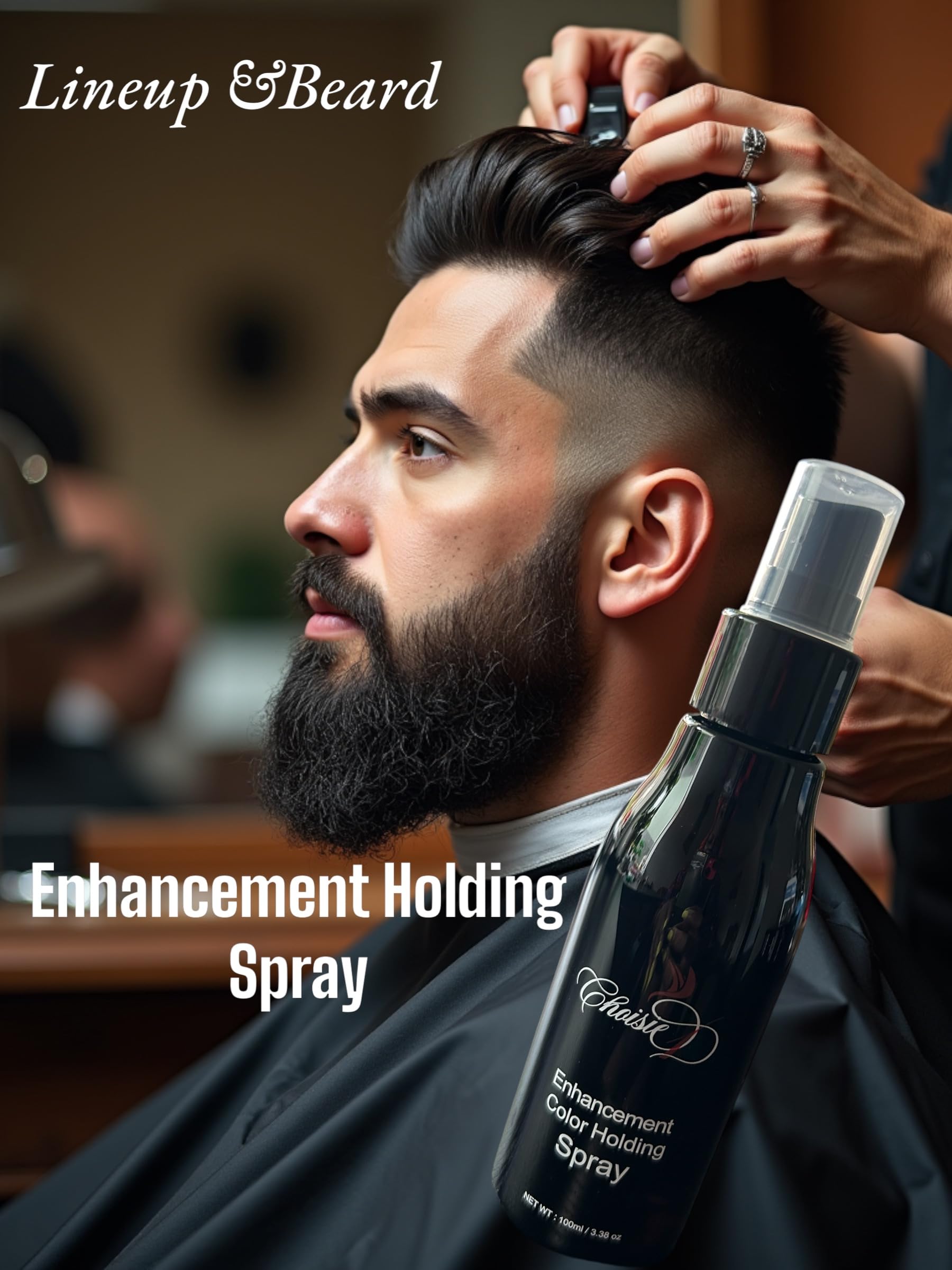 CHOISIE1 Color Enhancement Holding Spray - Strong Setting Lock and Color Enhancer for Barbers