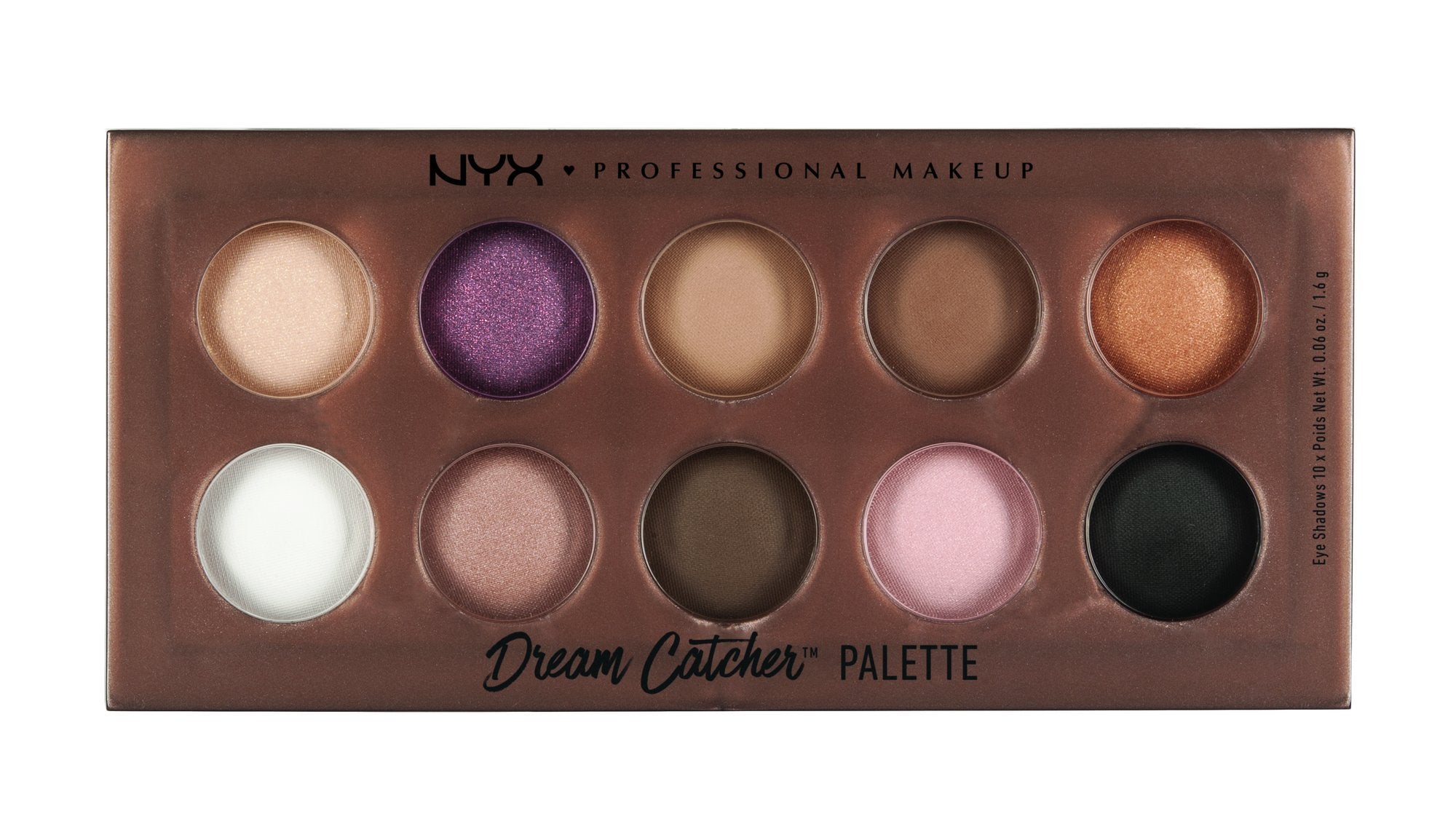 Nyx Professional Makeup Dream Catcher Palette, Golden Horizons, 0.56 Ounce