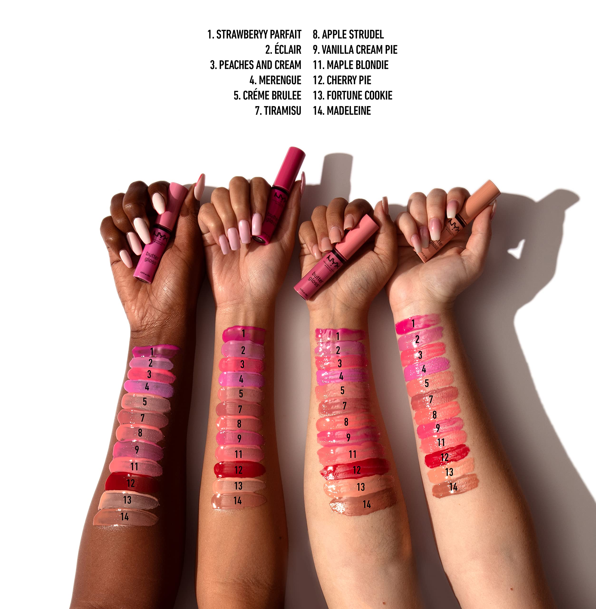 Butter Lip Gloss Creme Brulee,Nyx Cosmetics,Blg05