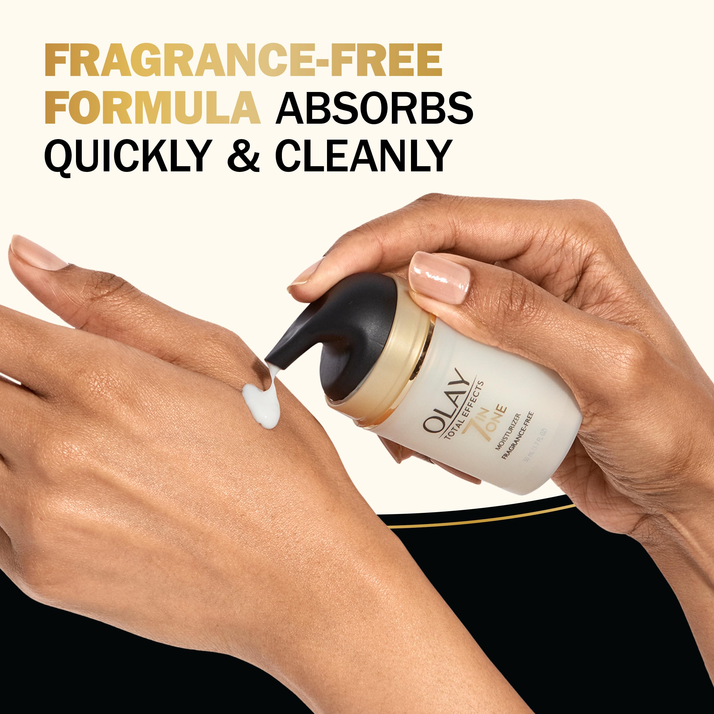 Face Moisturizer By Olay Total Effects Anti-Aging Face Moisturizer, Fragrance-Free 1.7 Fl Oz