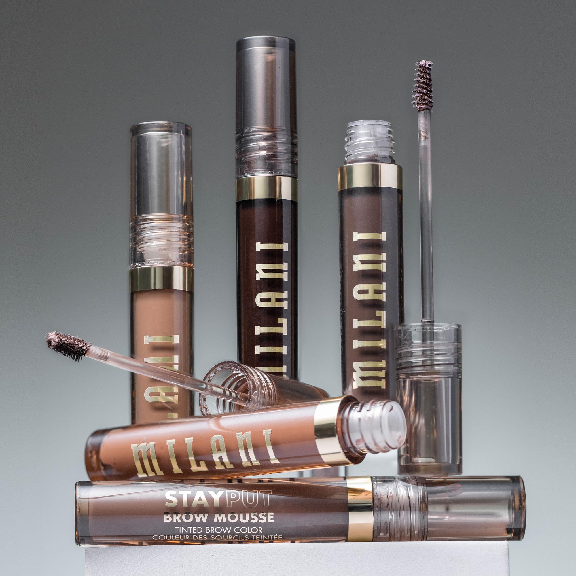 Stay Put Tinted Brow Mousse - Medium Brown