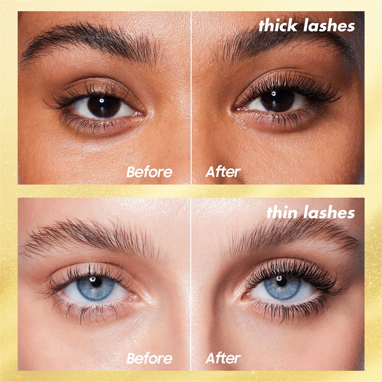 Tubing Mascara Waterproof & Smudge-Proof - 2-1 Long-Lasting Mascara Black Volumizing And Lengthening For Eye Makeup, No Clumping