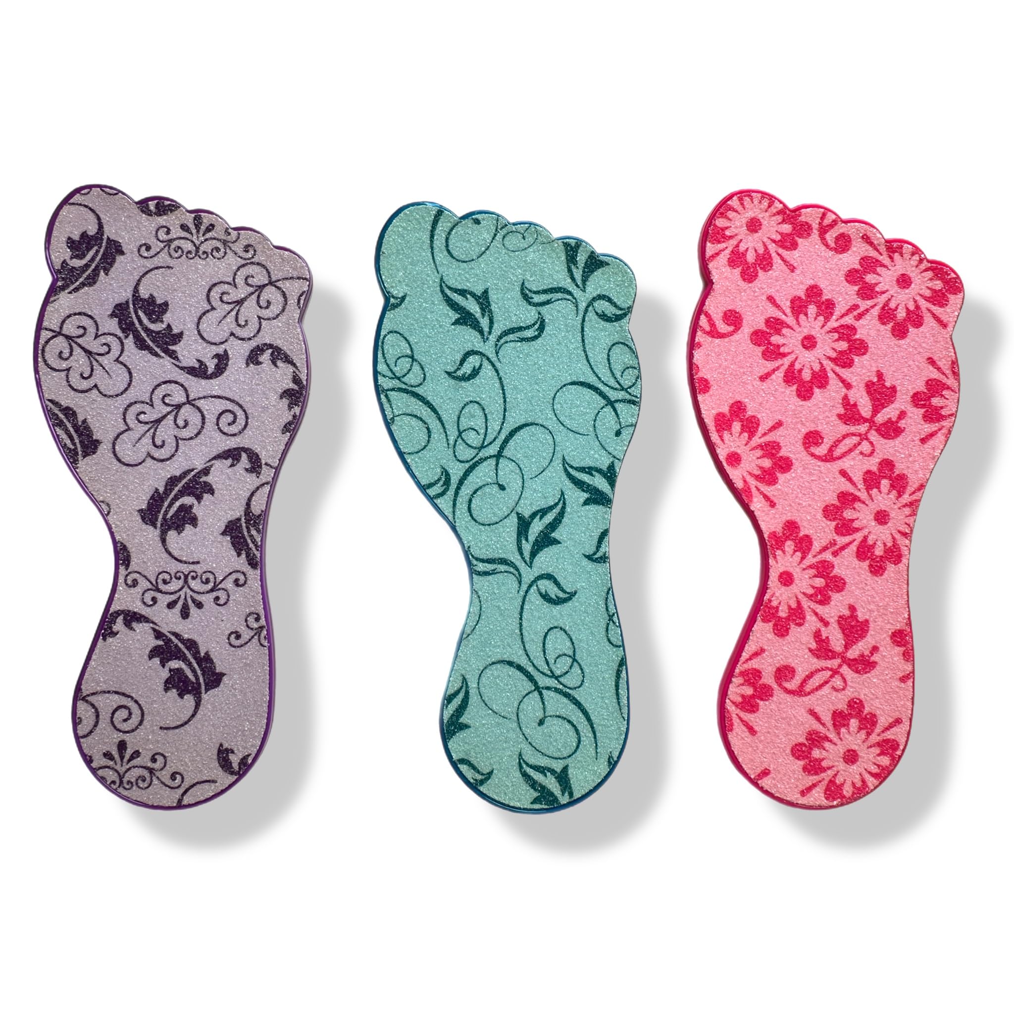 3pc ALAZCO Foot File Callus Remover for Feet Heel Scraper Pumice Stone Diabetic Feet Scrubber Dead Skin Remover Salon SPA DIY & 