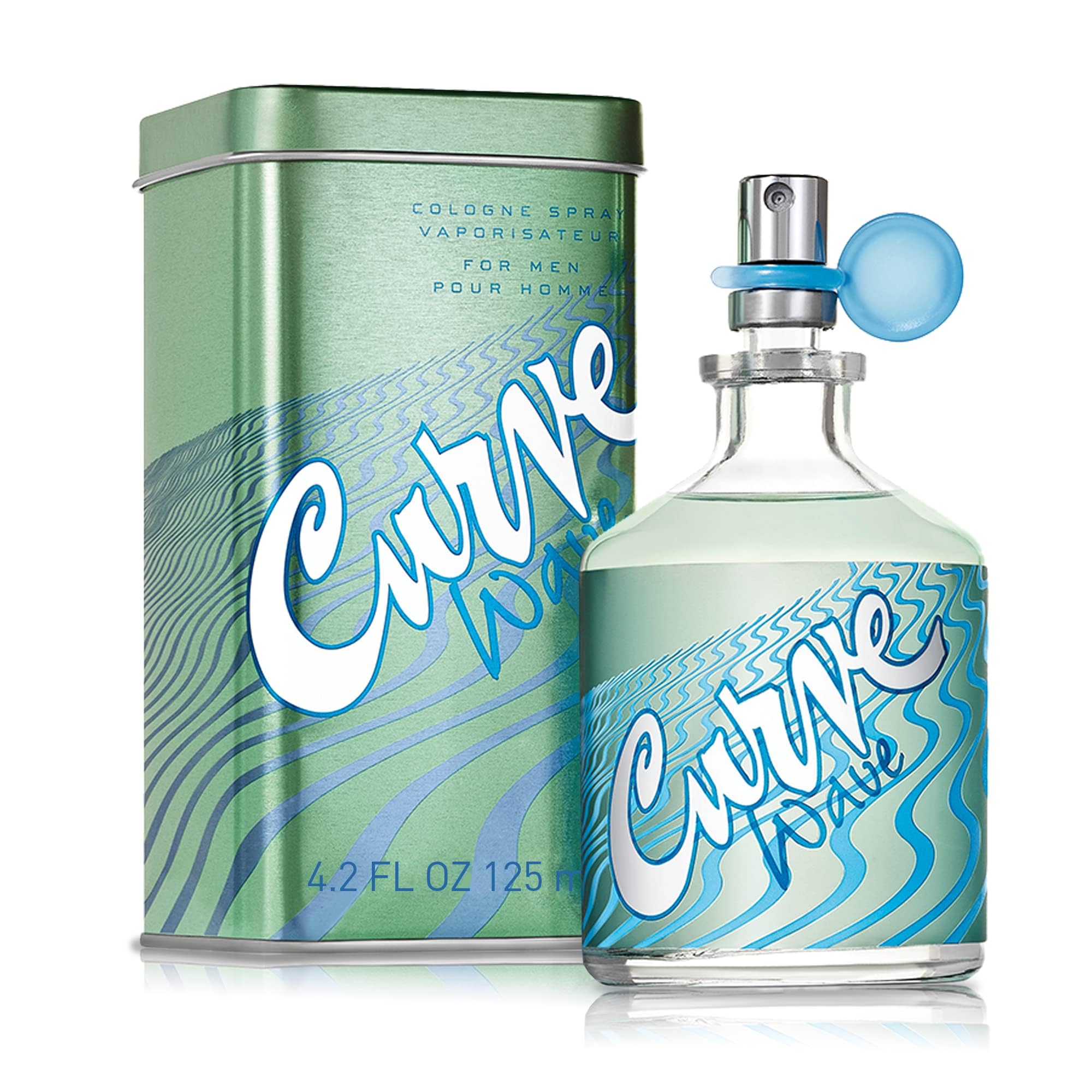 Curve Wave By Liz Claiborne, 4.2 Oz Cologne Spray For Men