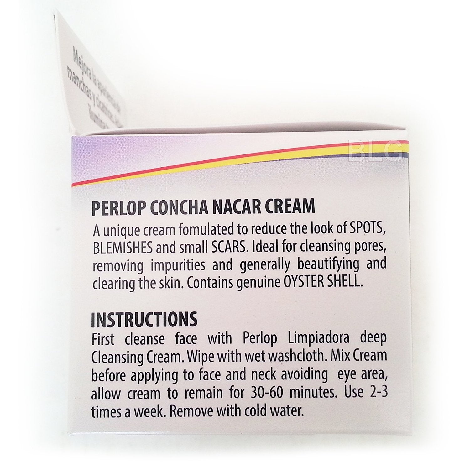 Concha Nacar Face Cream Combo 1-2 - Day Cream 2oz, Night Cream 2oz - Crema De Dia, Crema De Noche - Para Piel Manchas En Cara